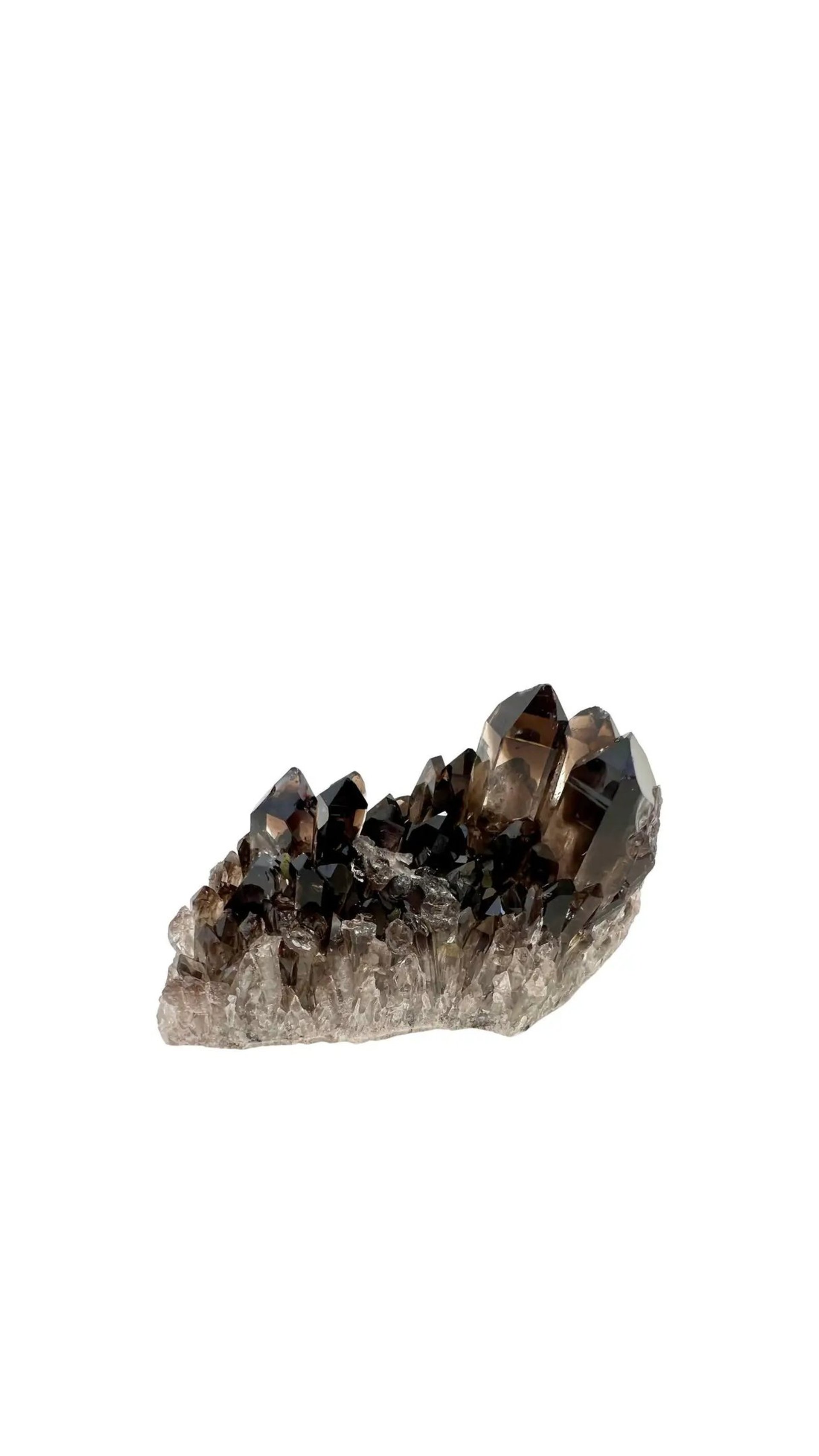 a diamond sitting on top of a white plate