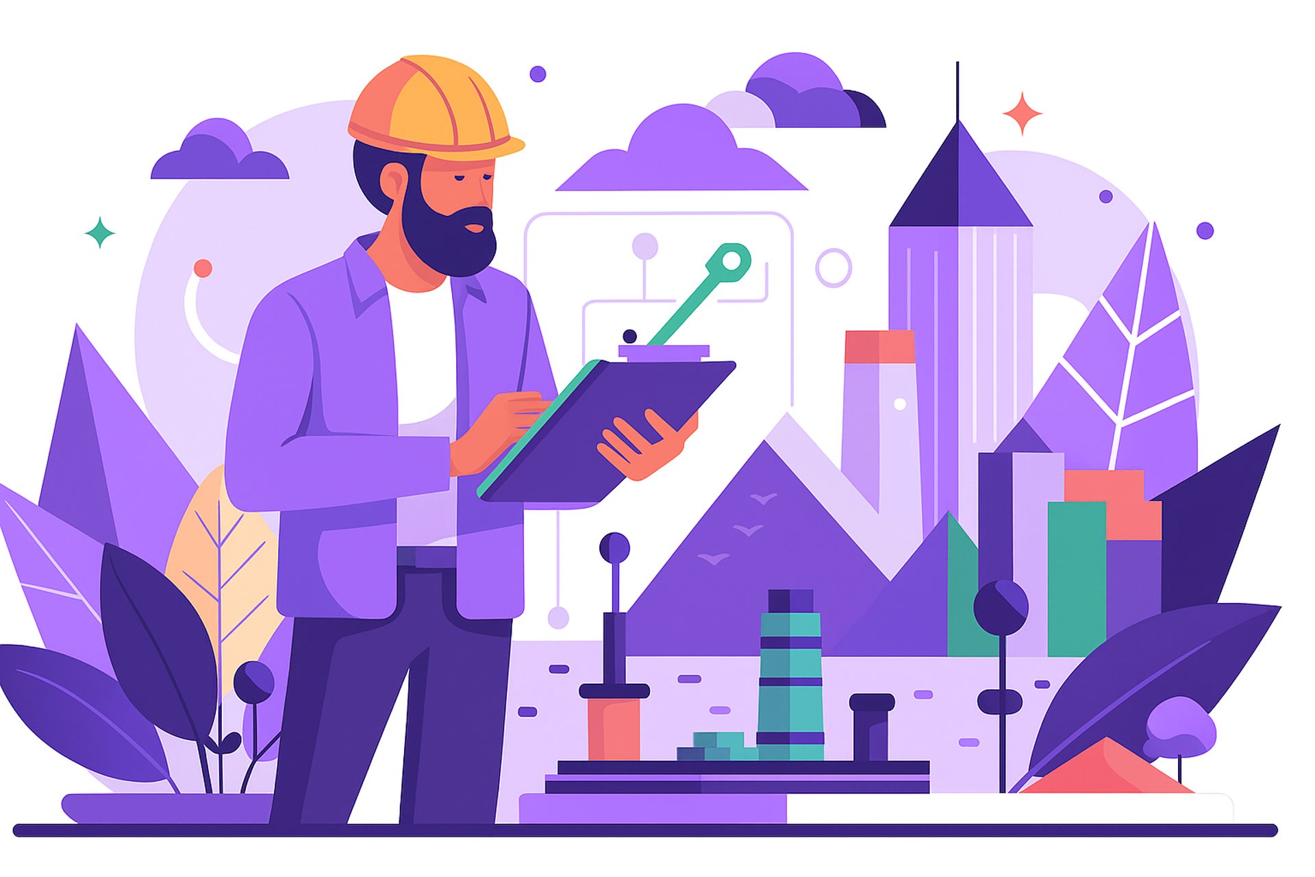 an abstract photo of a curved building with a blue sky in the background