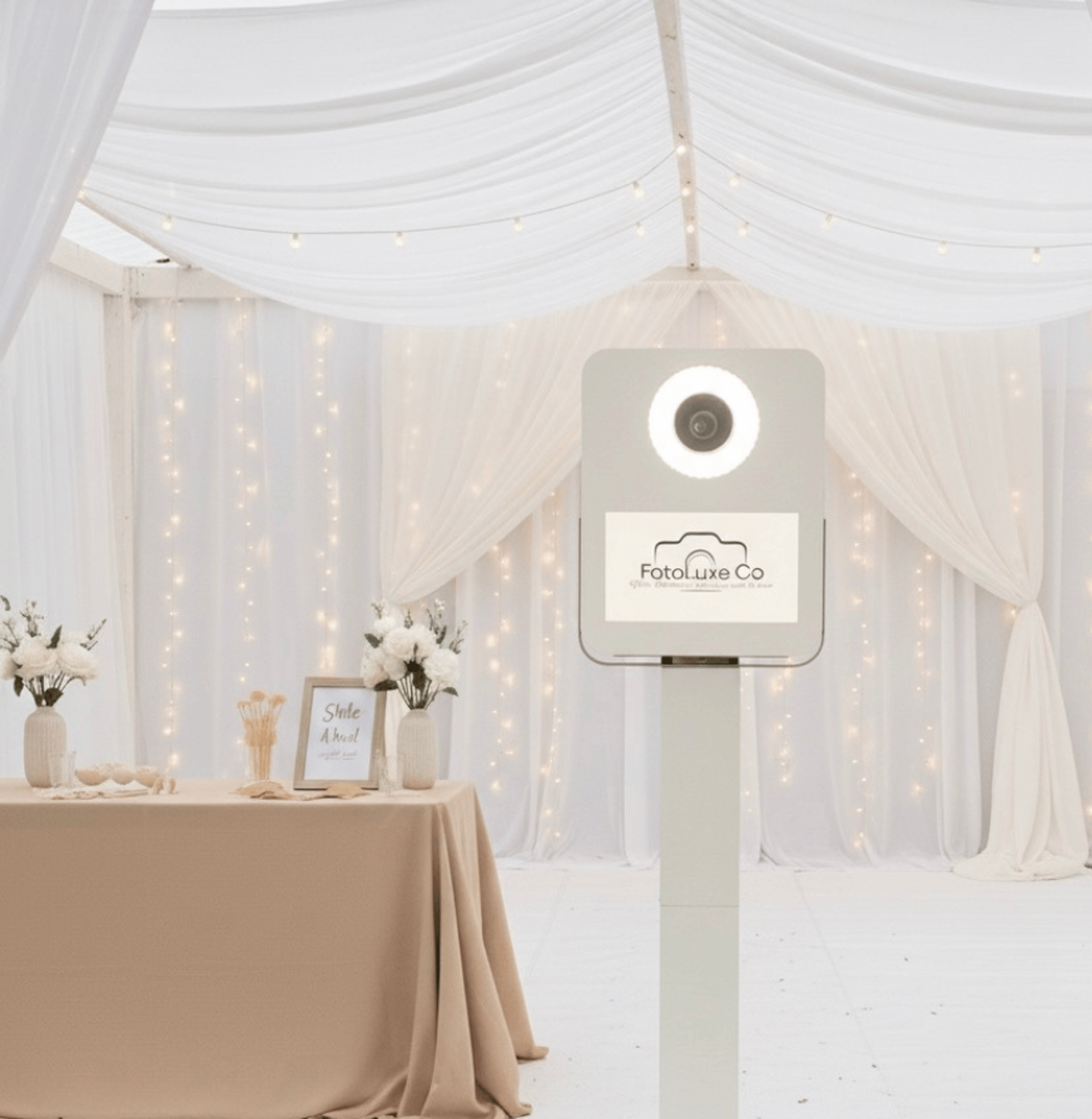 an abstract photo of a curved building with a blue sky in the background