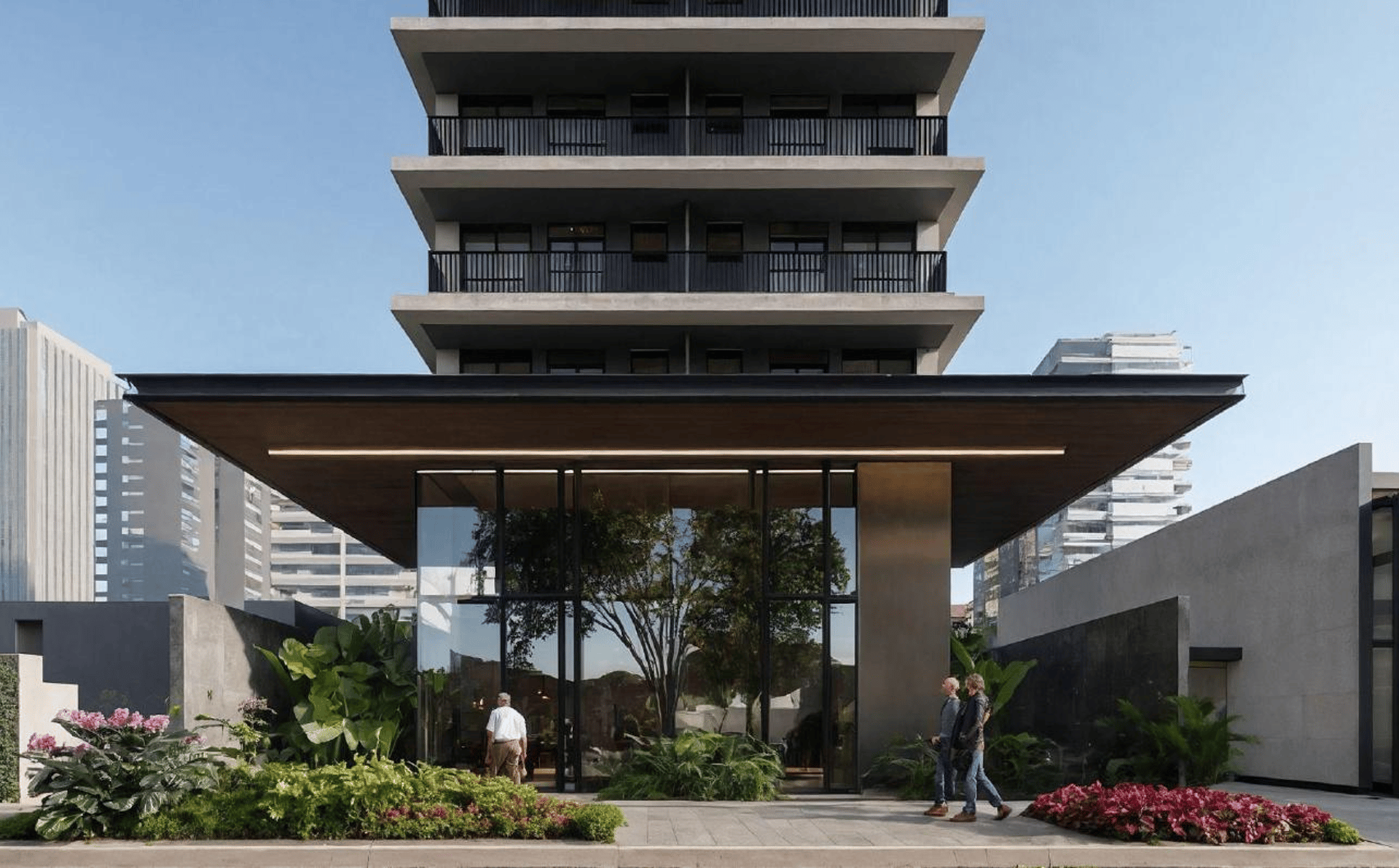 black and brown leather padded tub sofa