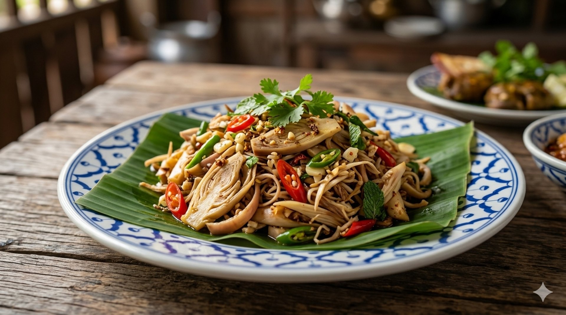 Stir-fried Banana Blossom