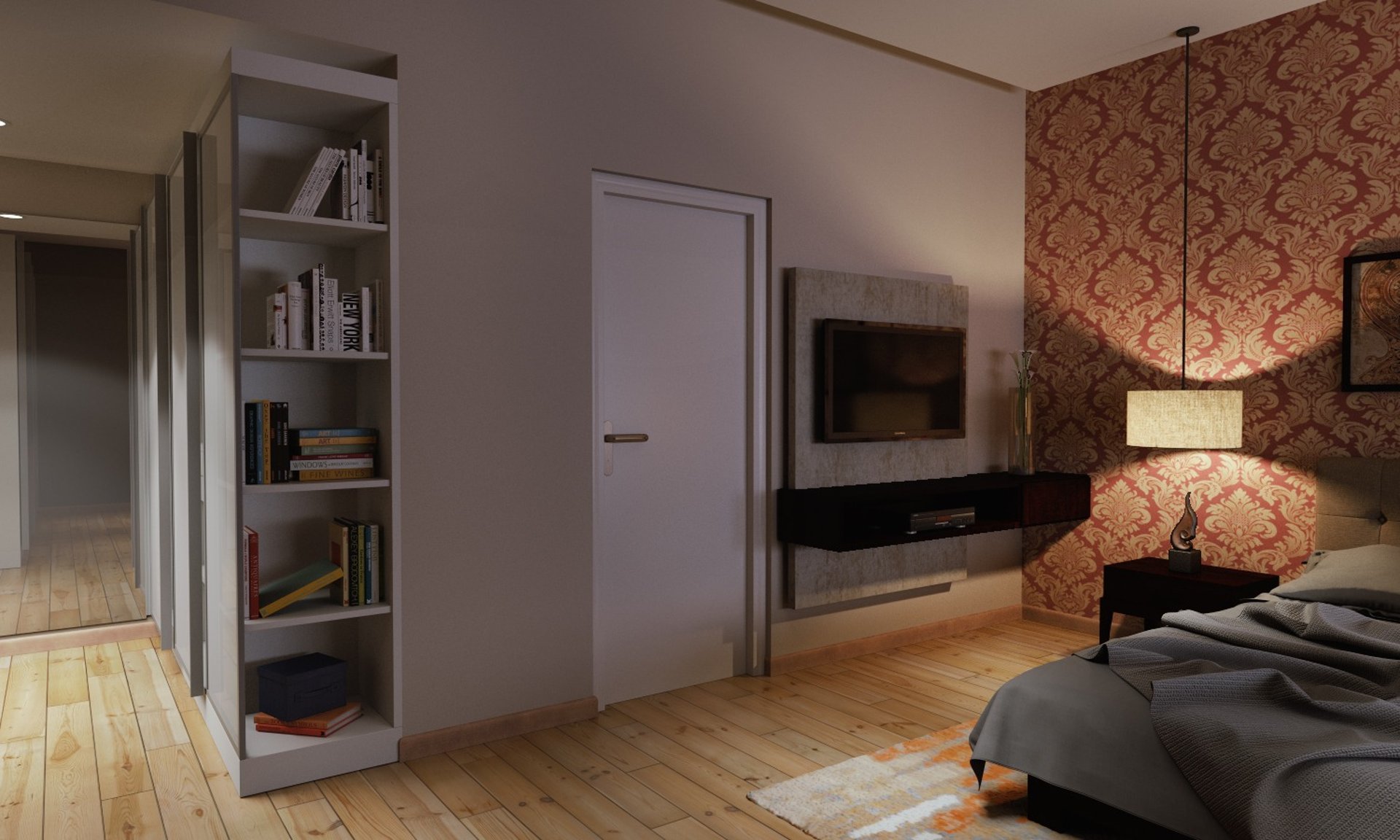 black and white bed linen