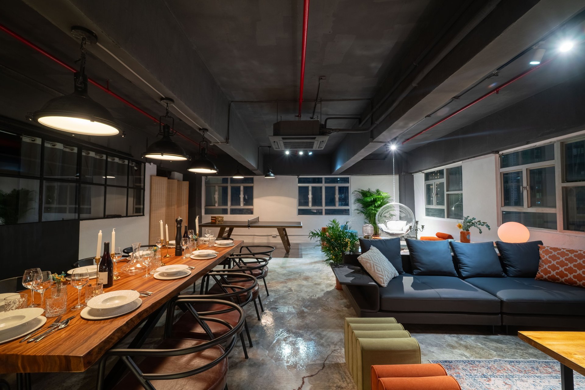 mountain range under blue sky