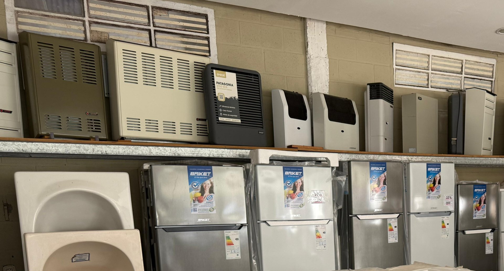 an abstract photo of a curved building with a blue sky in the background