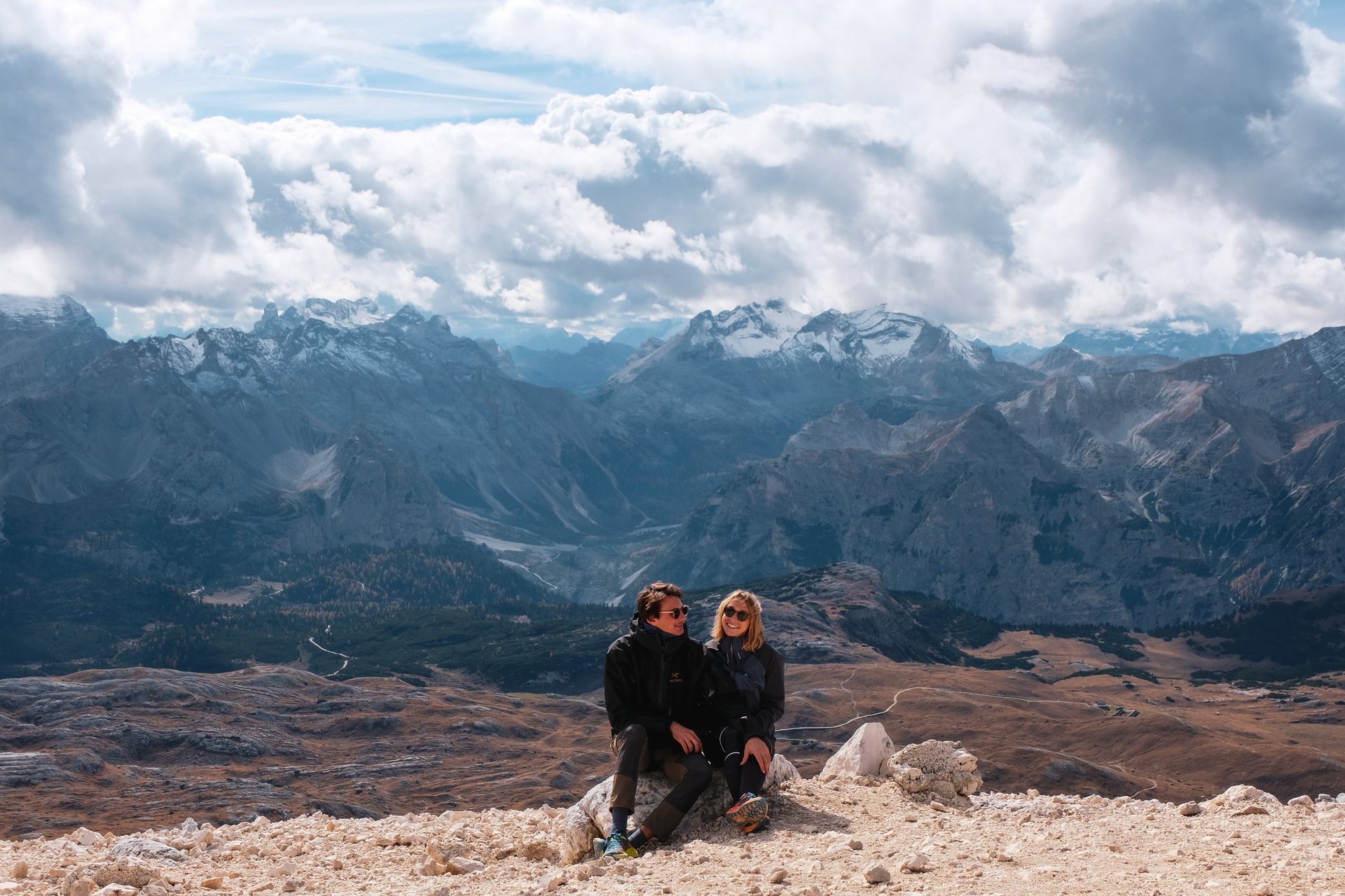 couple wearing silver-colored rings