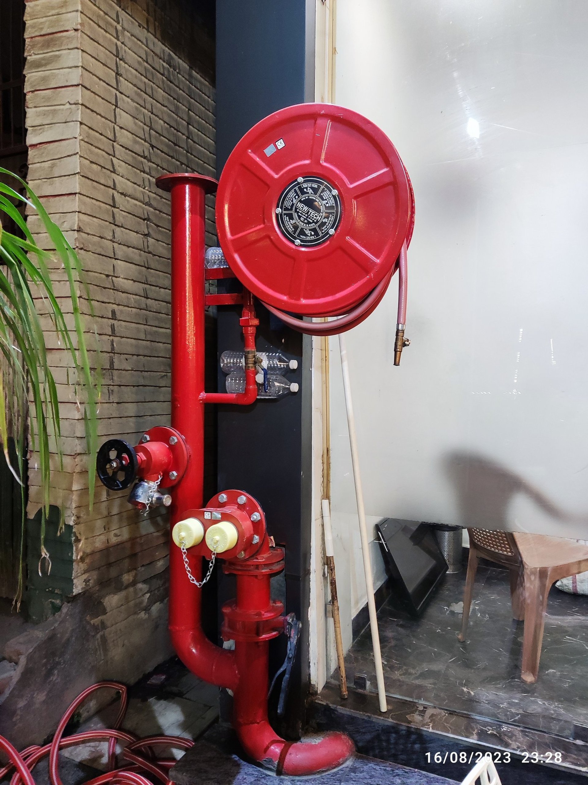 black blue and yellow textile