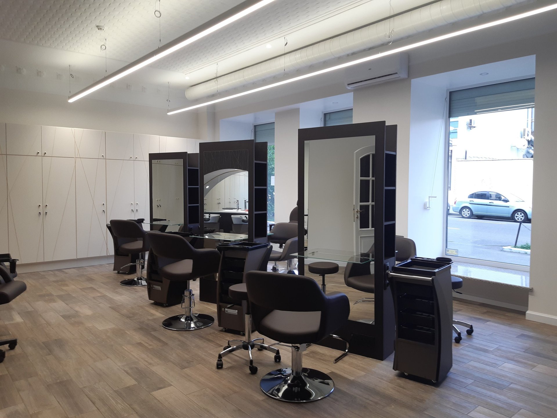 woman wearing yellow long-sleeved dress under white clouds and blue sky during daytime