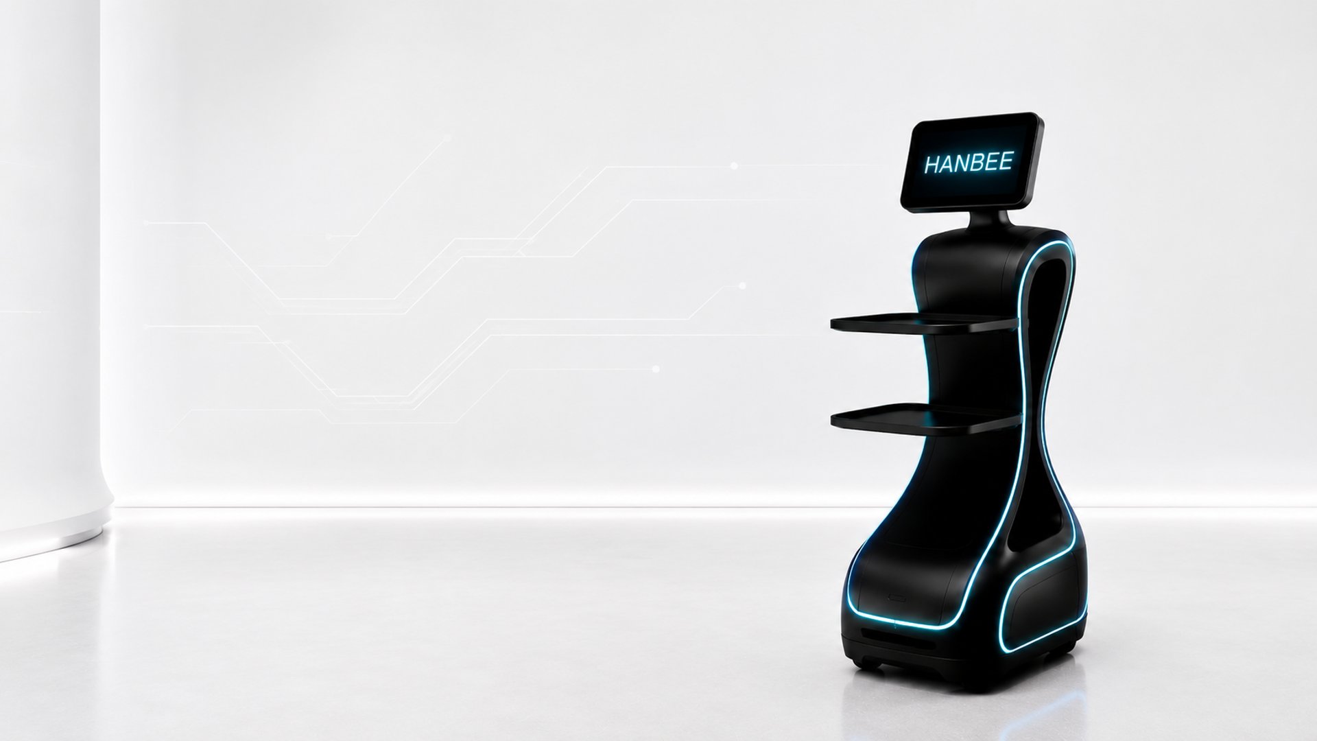 a toy robot with a blue background