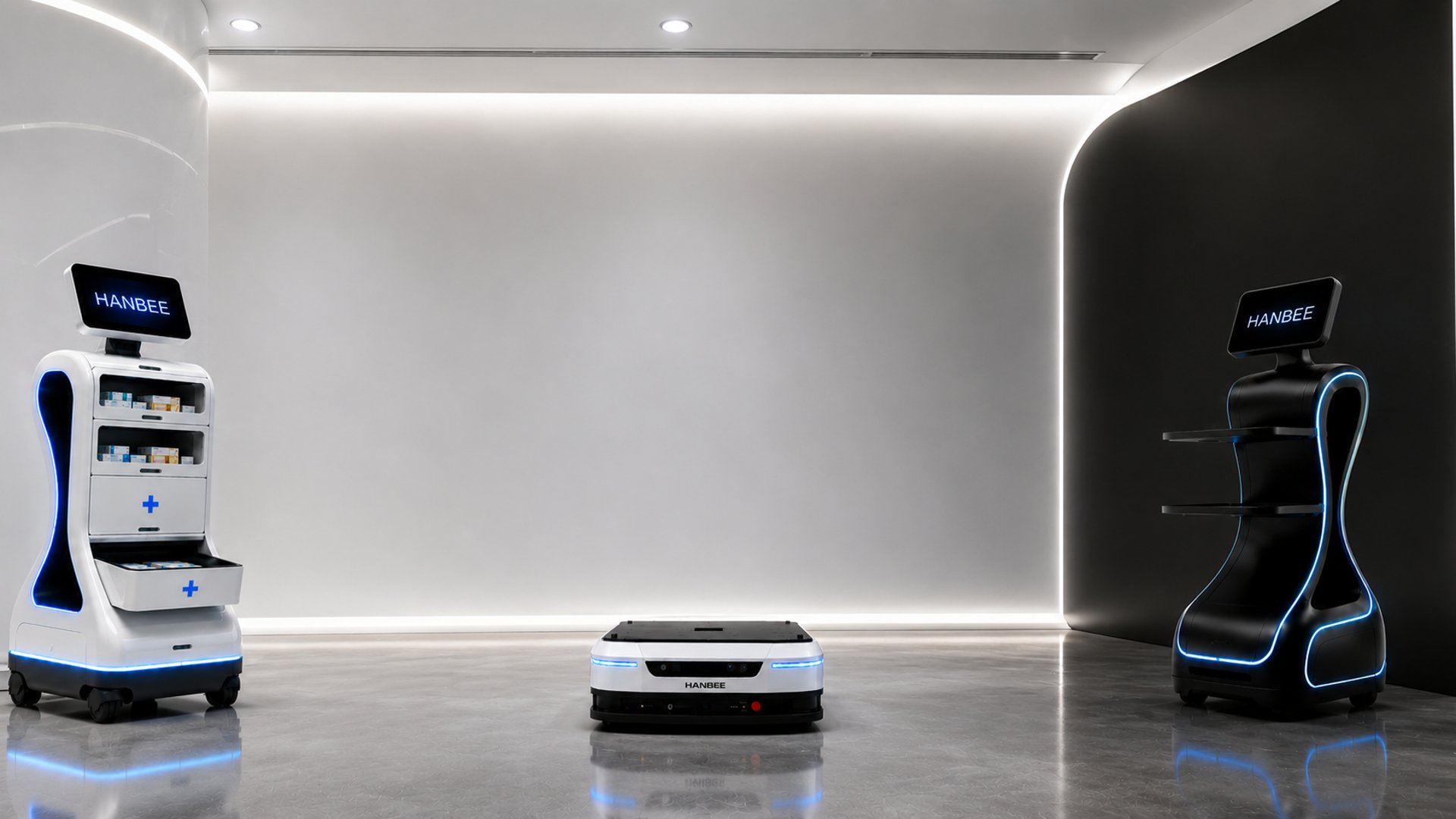 a toy robot with a blue background