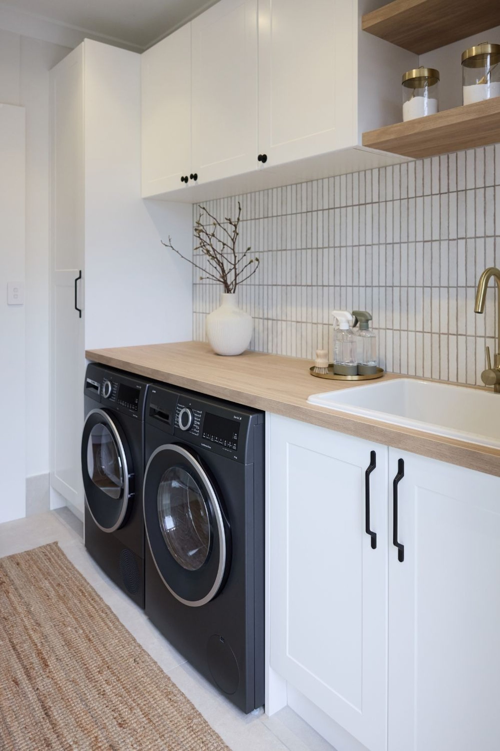an abstract photo of a curved building with a blue sky in the background