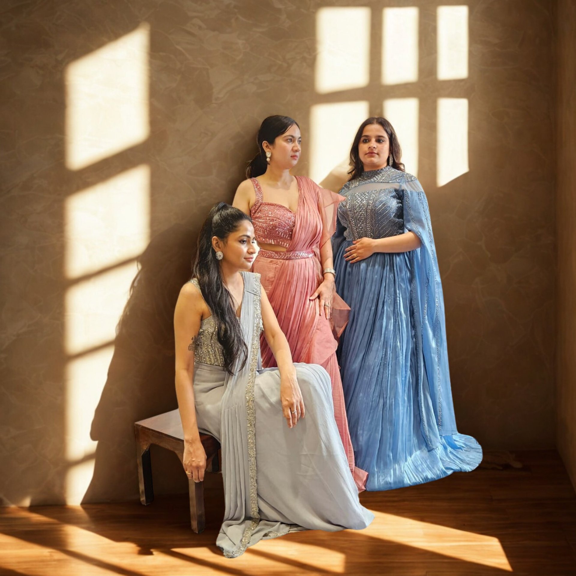 a very long line of yellow lines on a black background