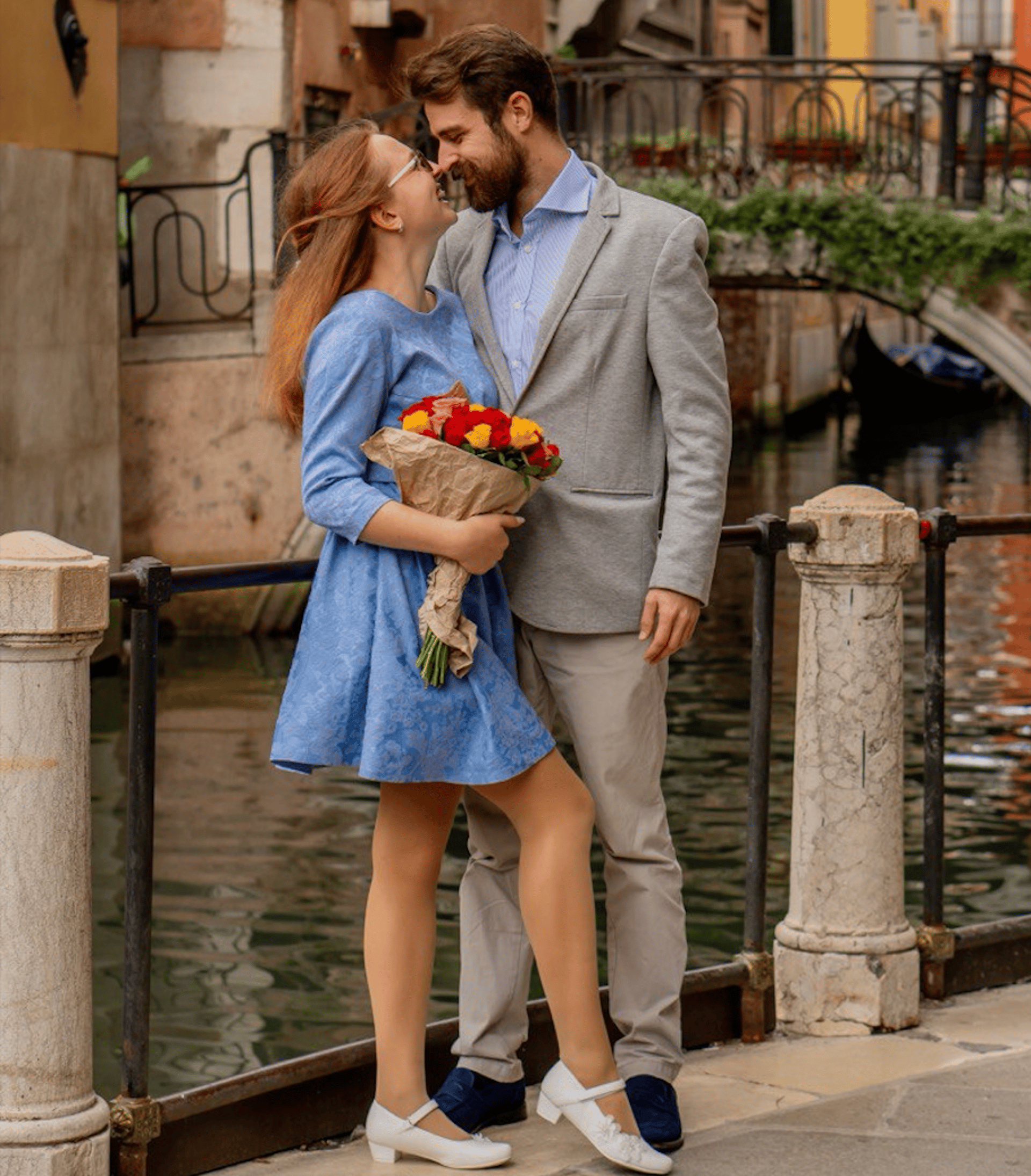 couple wearing silver-colored rings