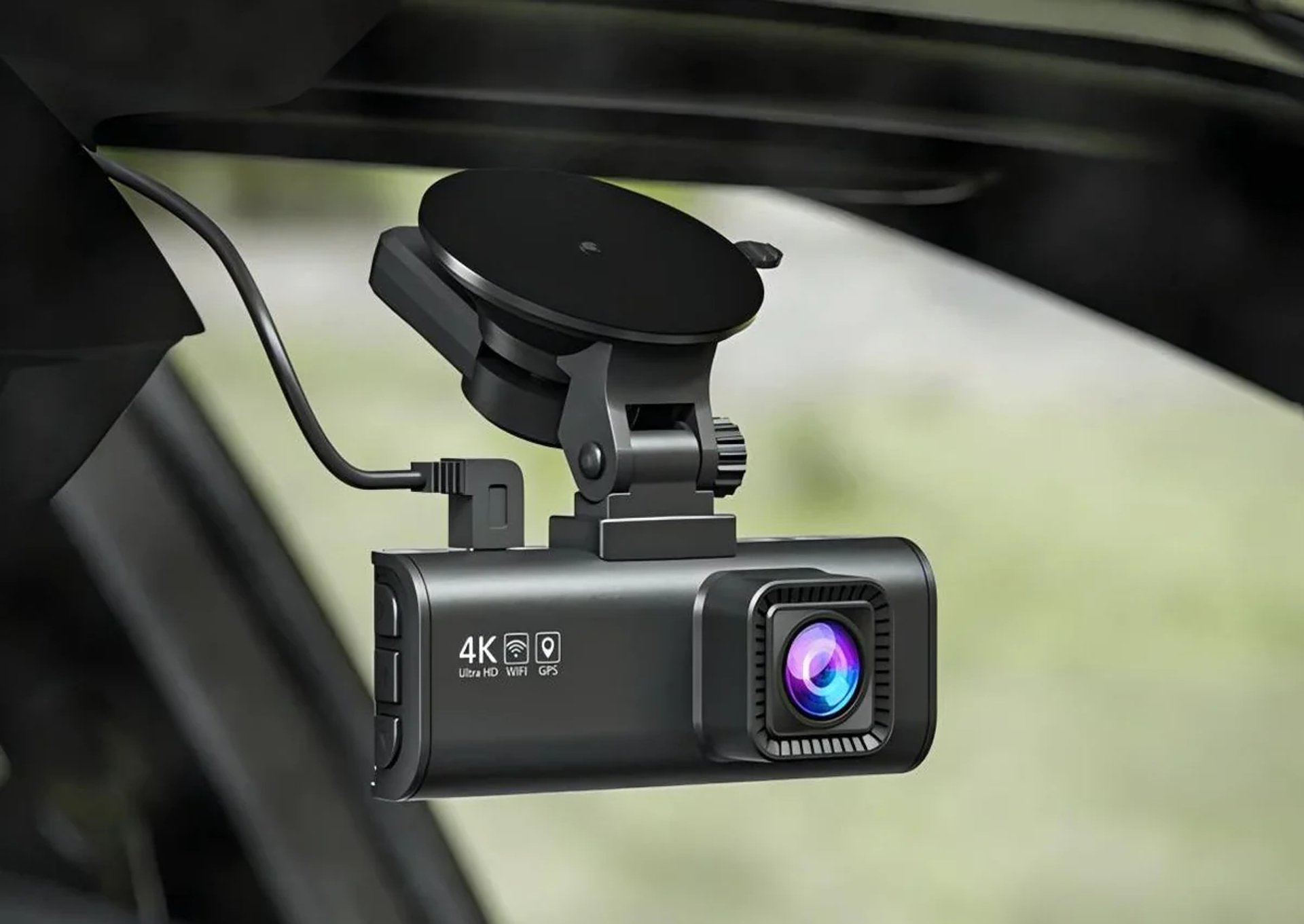 selective focus photography of gray drone
