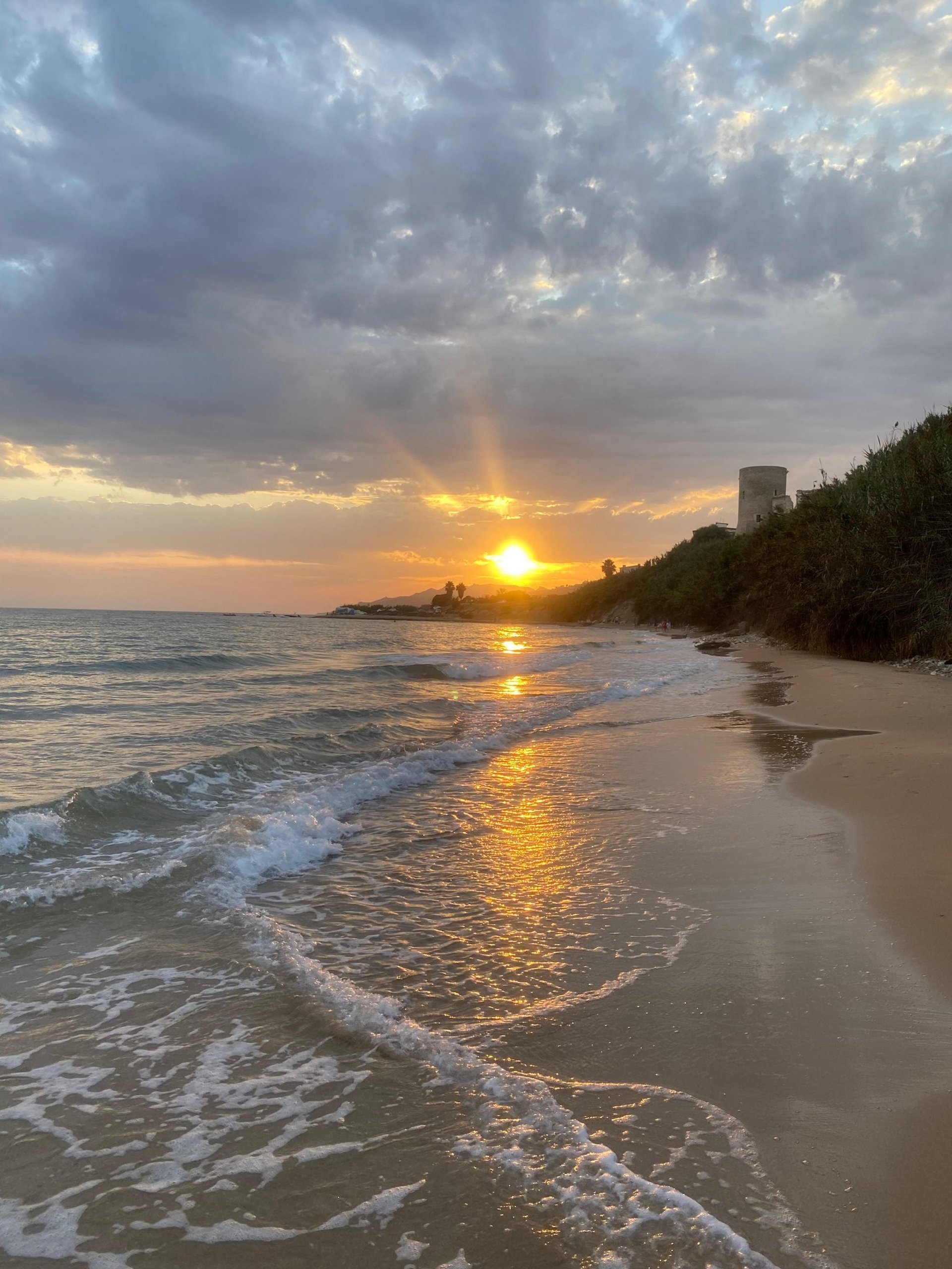 Sicily , Torre di gaffe coliving digital nomads beach view