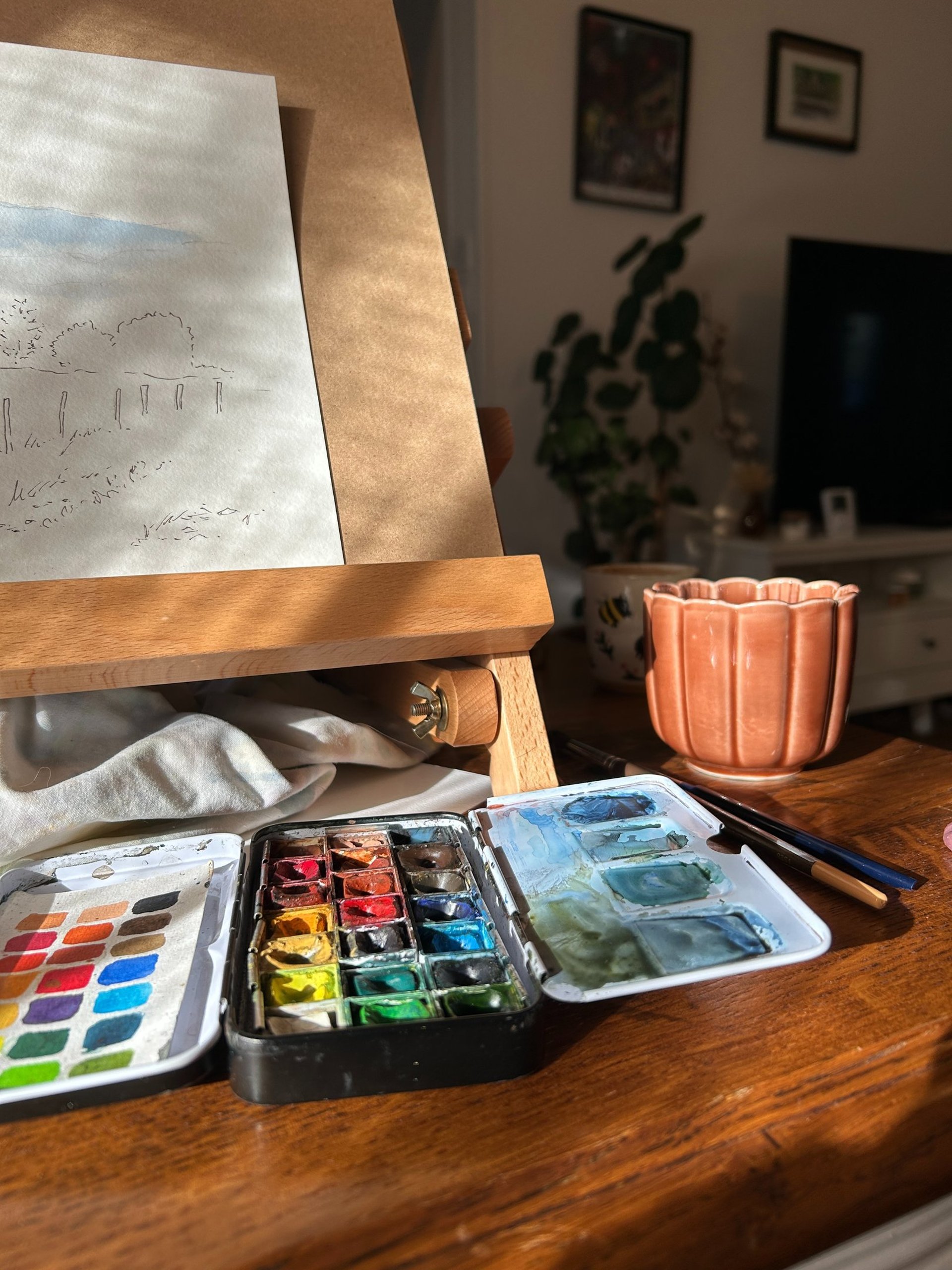 black blue and yellow textile