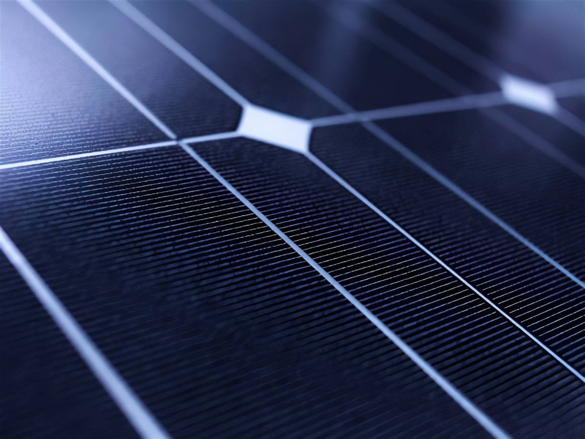a large solar panel with a sky background