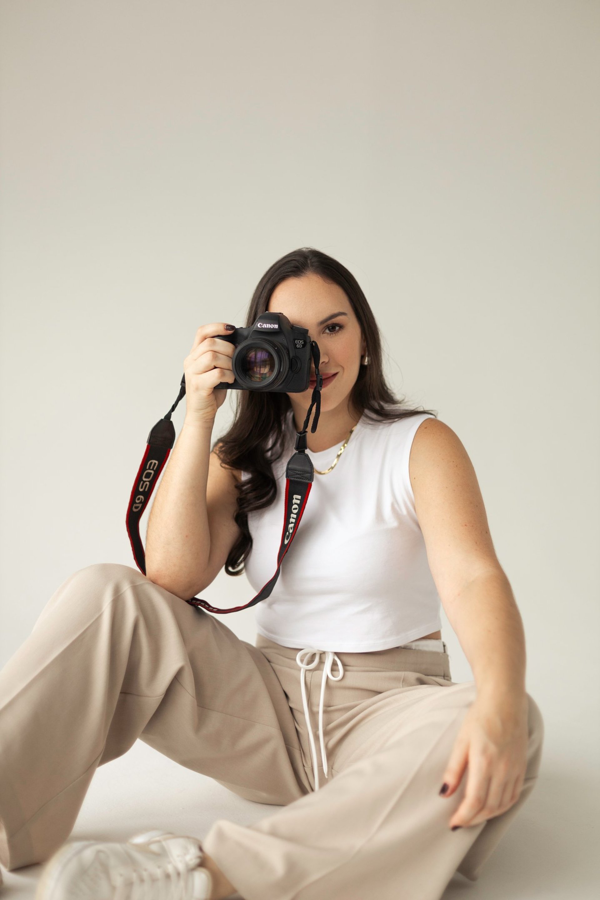 an abstract photo of a curved building with a blue sky in the background
