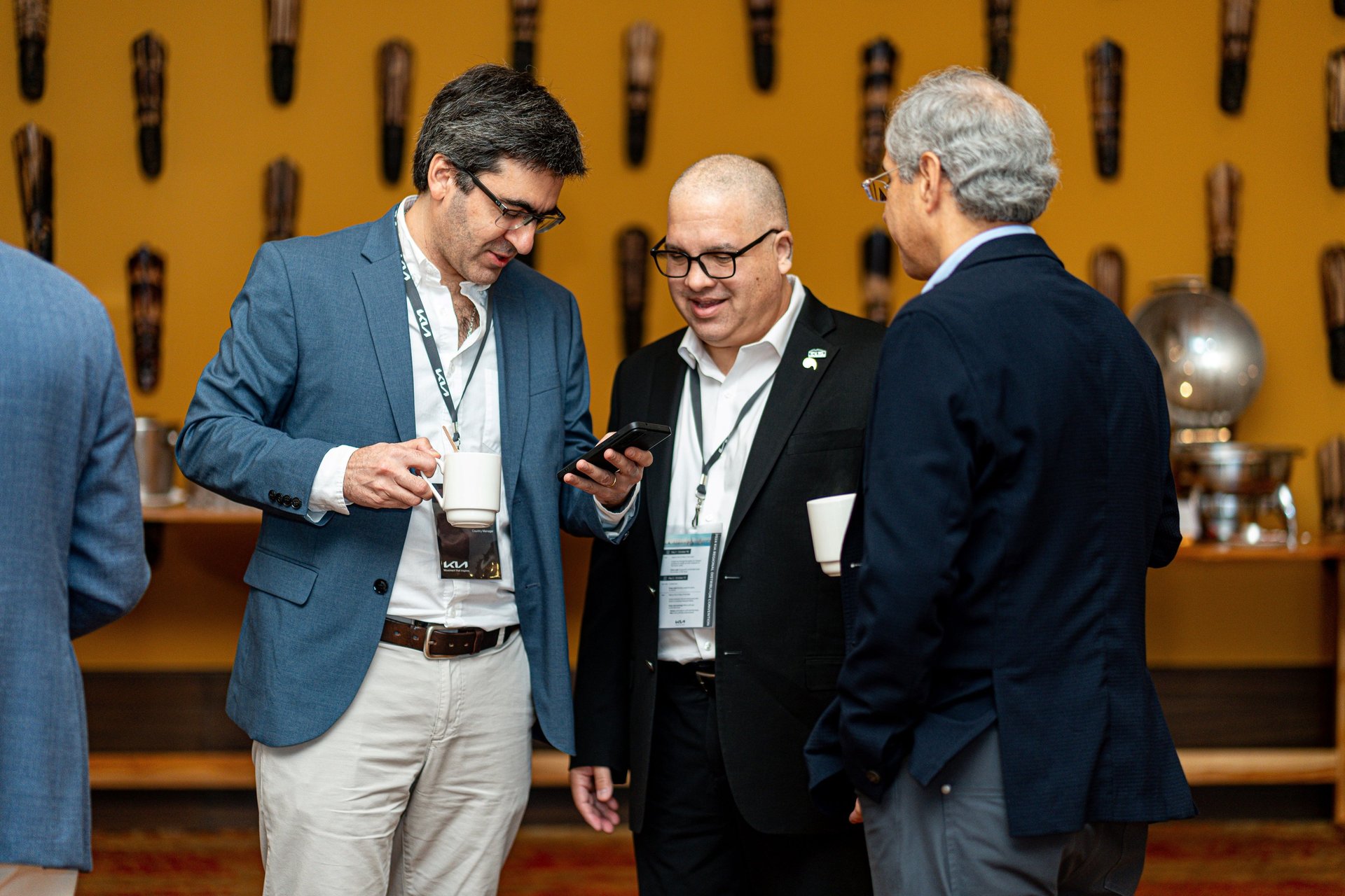 black blue and yellow textile