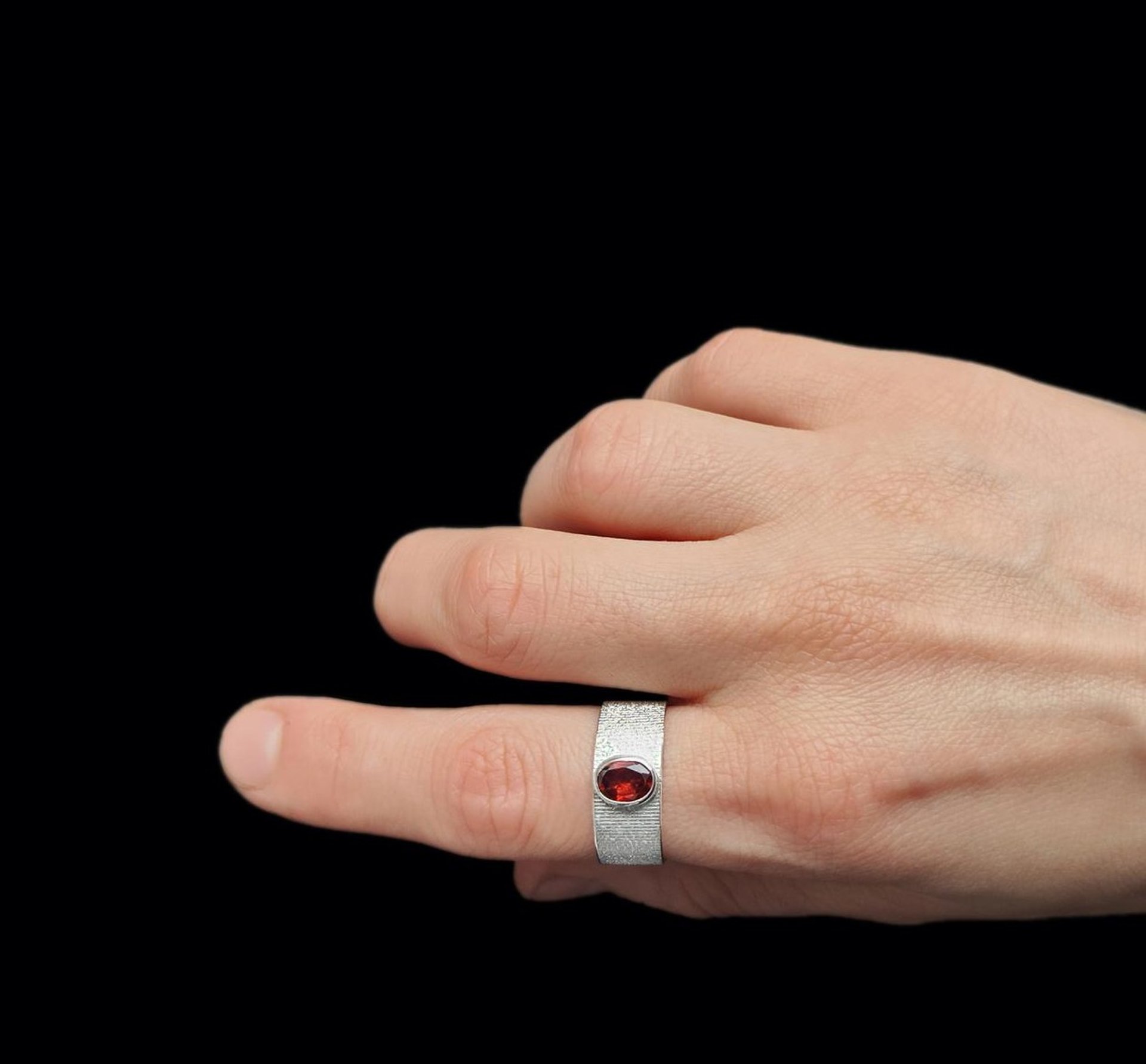 woman holding dried flower