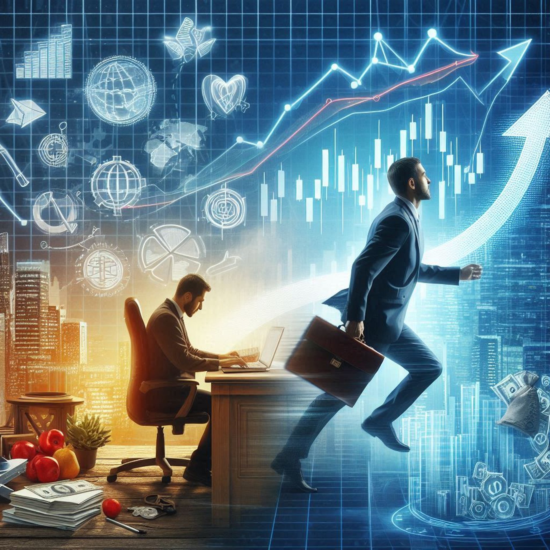 black and brown leather padded tub sofa