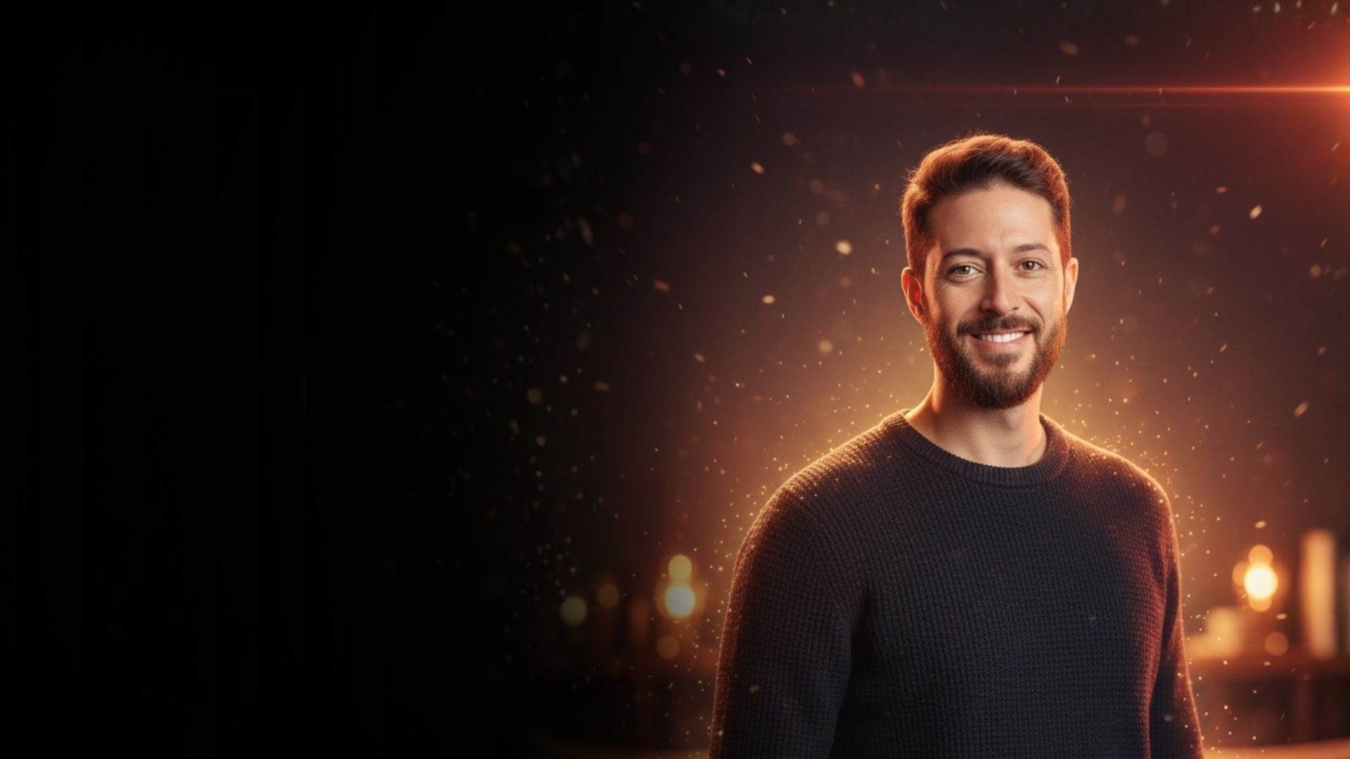 an abstract photo of a curved building with a blue sky in the background