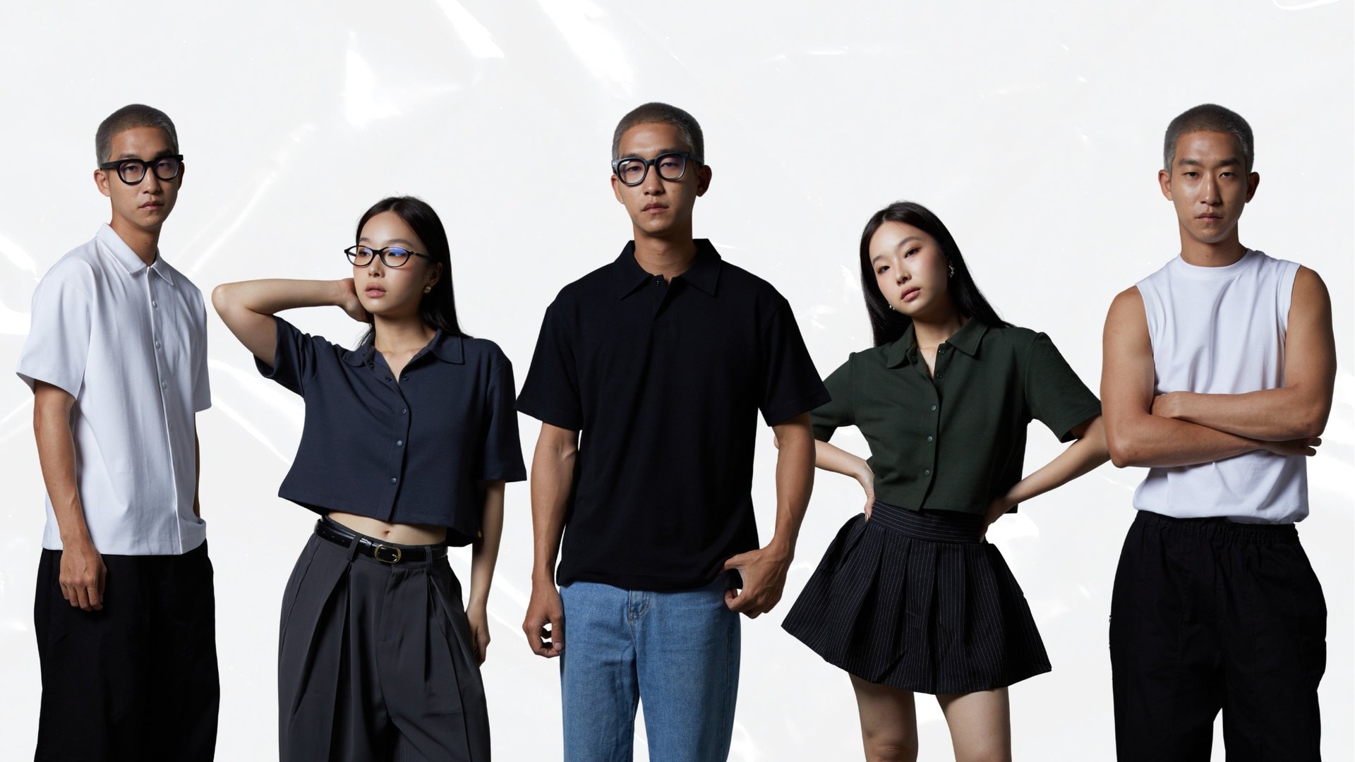 person wearing grey knit sweater