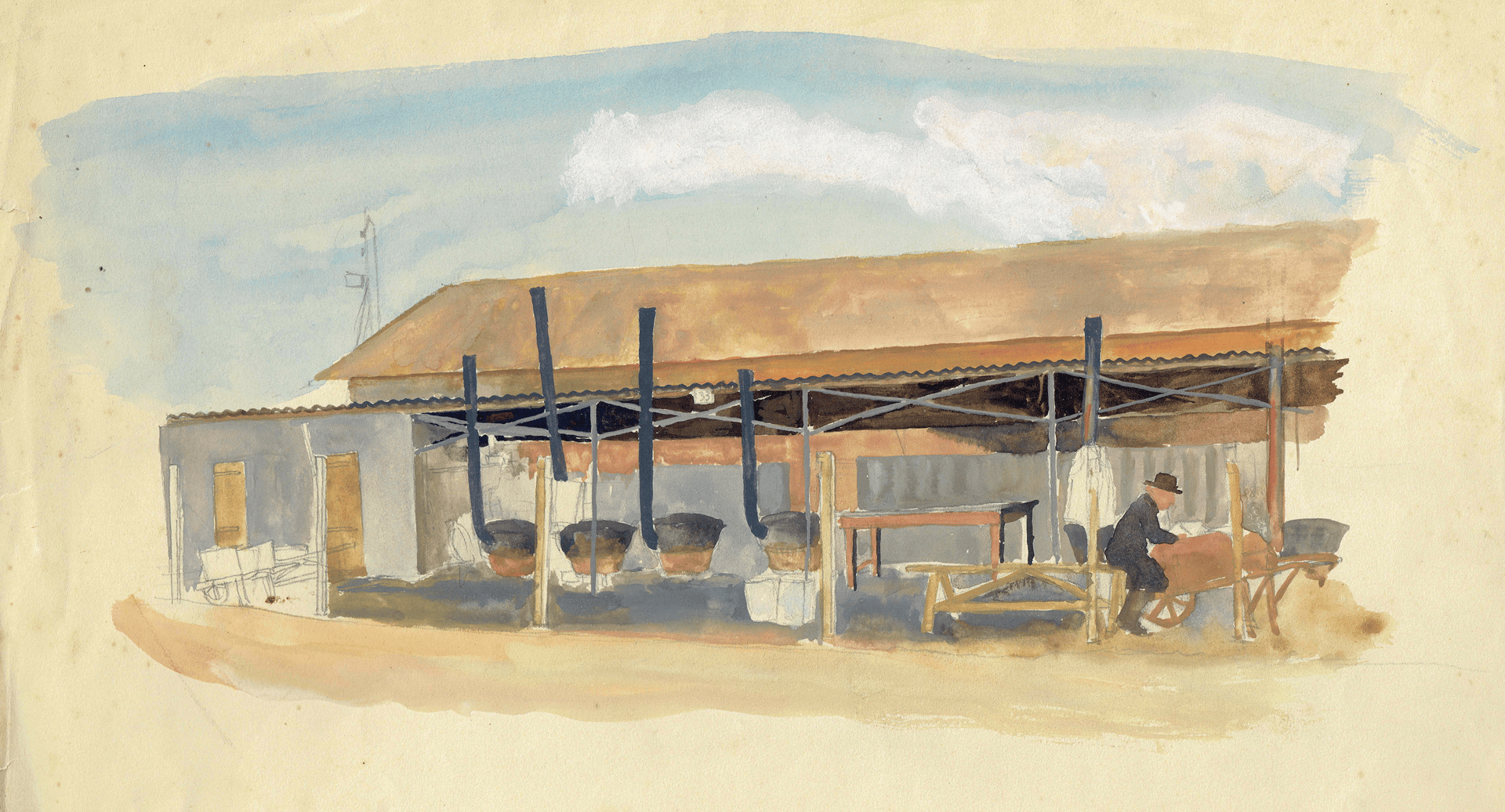 Réfugiés au camp d’internement de Varembé, 1942. Staatsarchiv Aargau/Willy Roetheli/RBA1-10-75_2