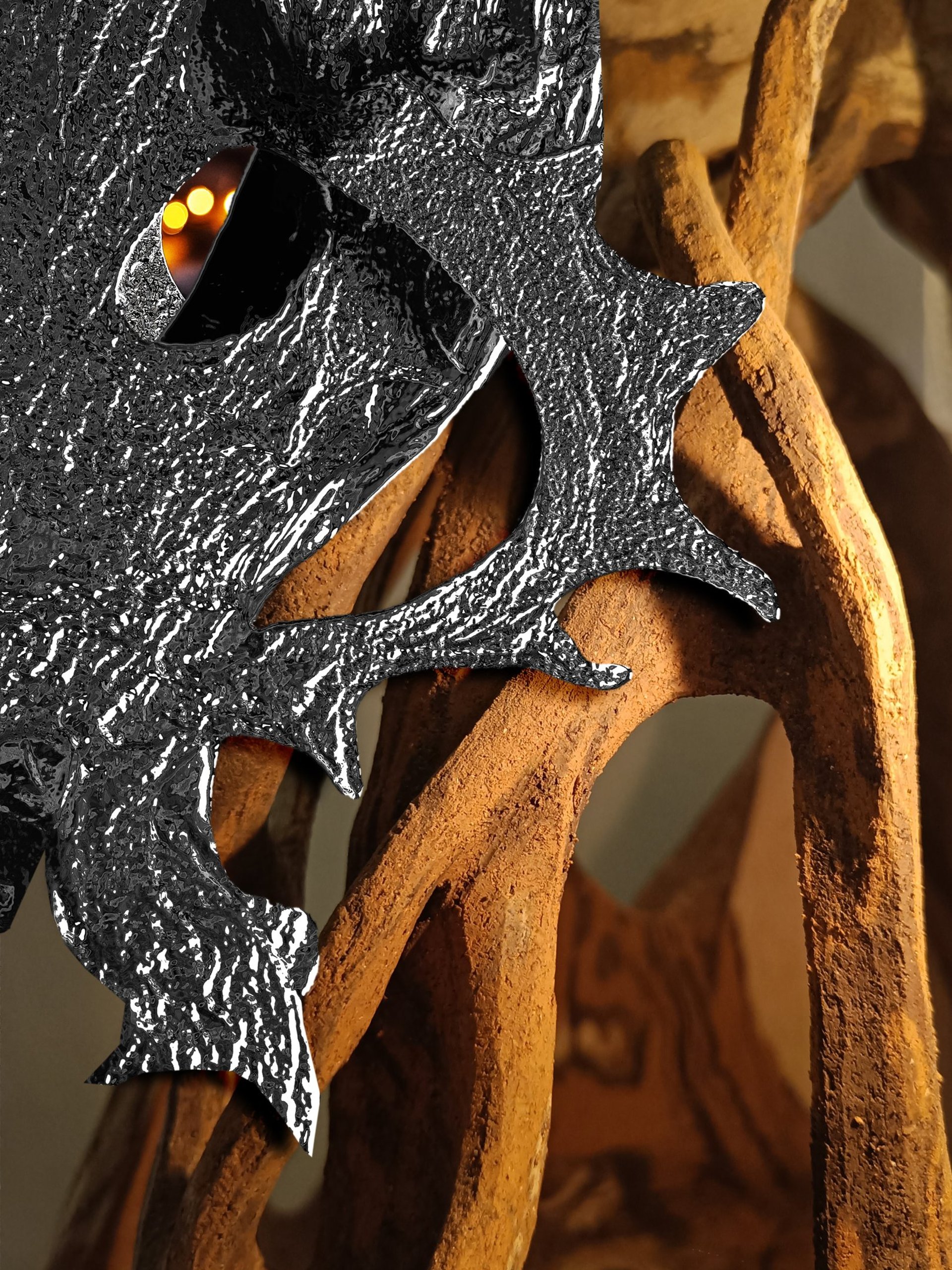 black blue and yellow textile