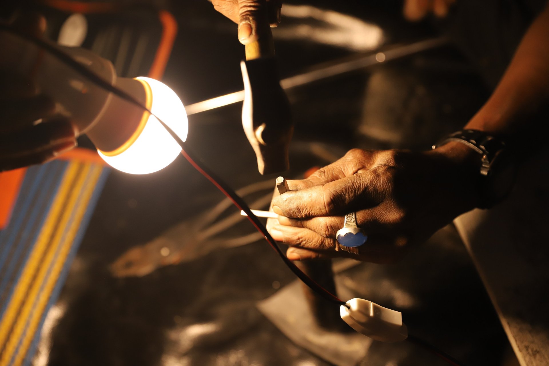 a landscape with trees and a building in the distance