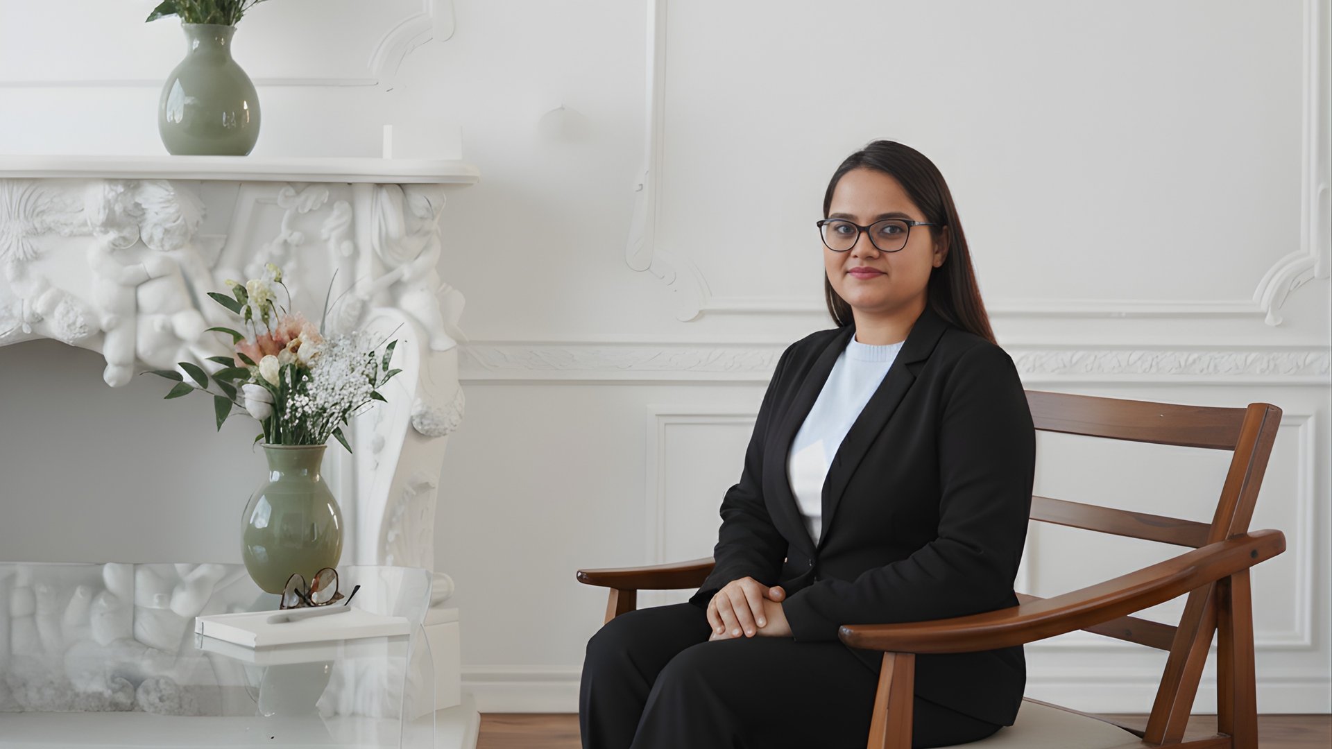 black and brown leather padded tub sofa