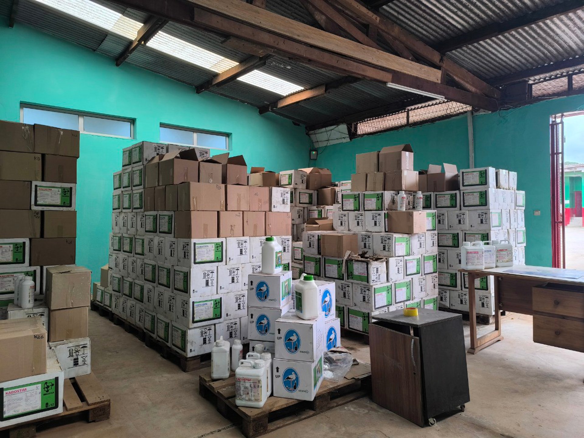 black blue and yellow textile