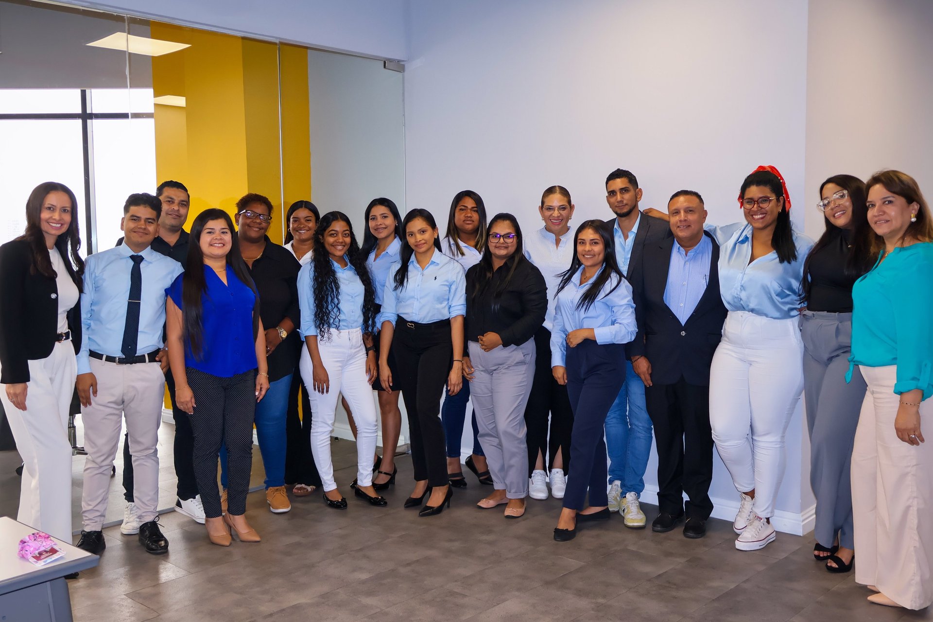 black blue and yellow textile