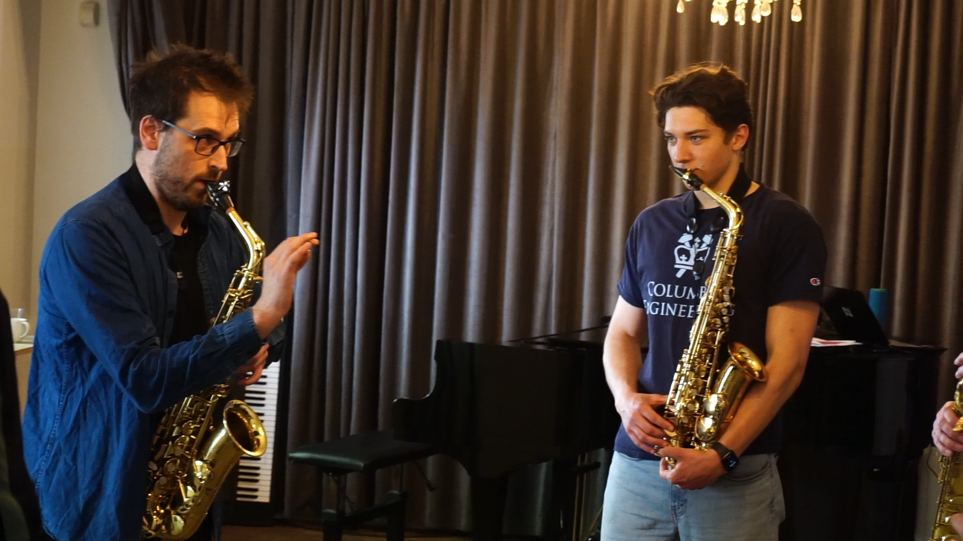 woman wearing yellow long-sleeved dress under white clouds and blue sky during daytime