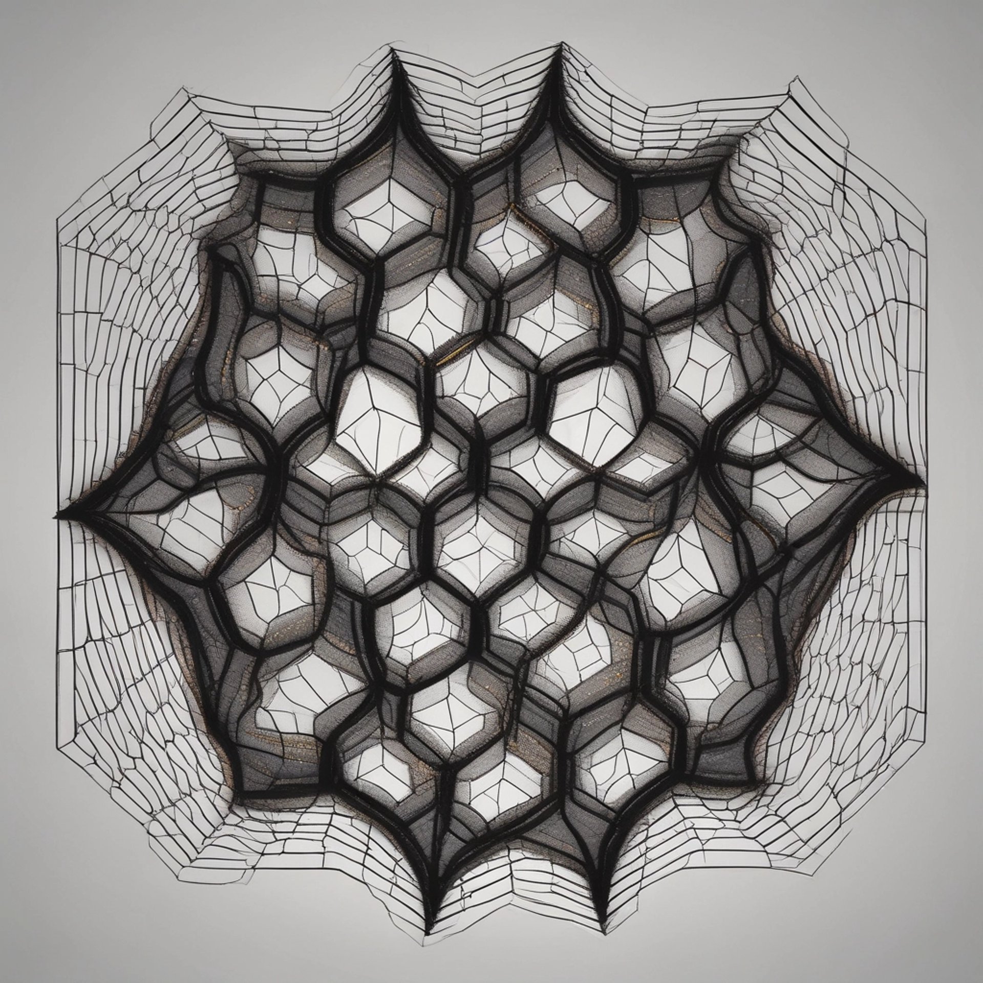 black and white bed linen