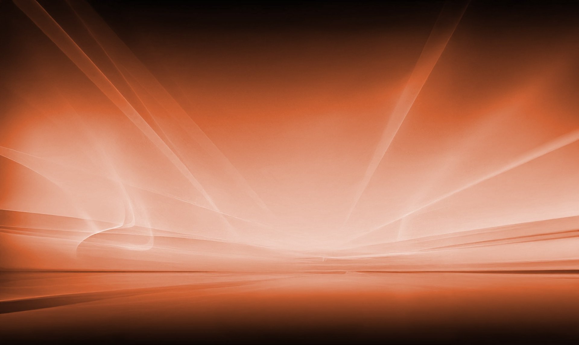 an abstract photo of a curved building with a blue sky in the background