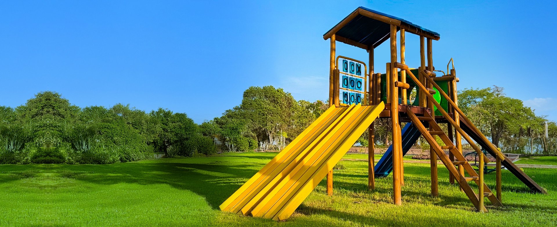 a green abstract background with wavy shapes