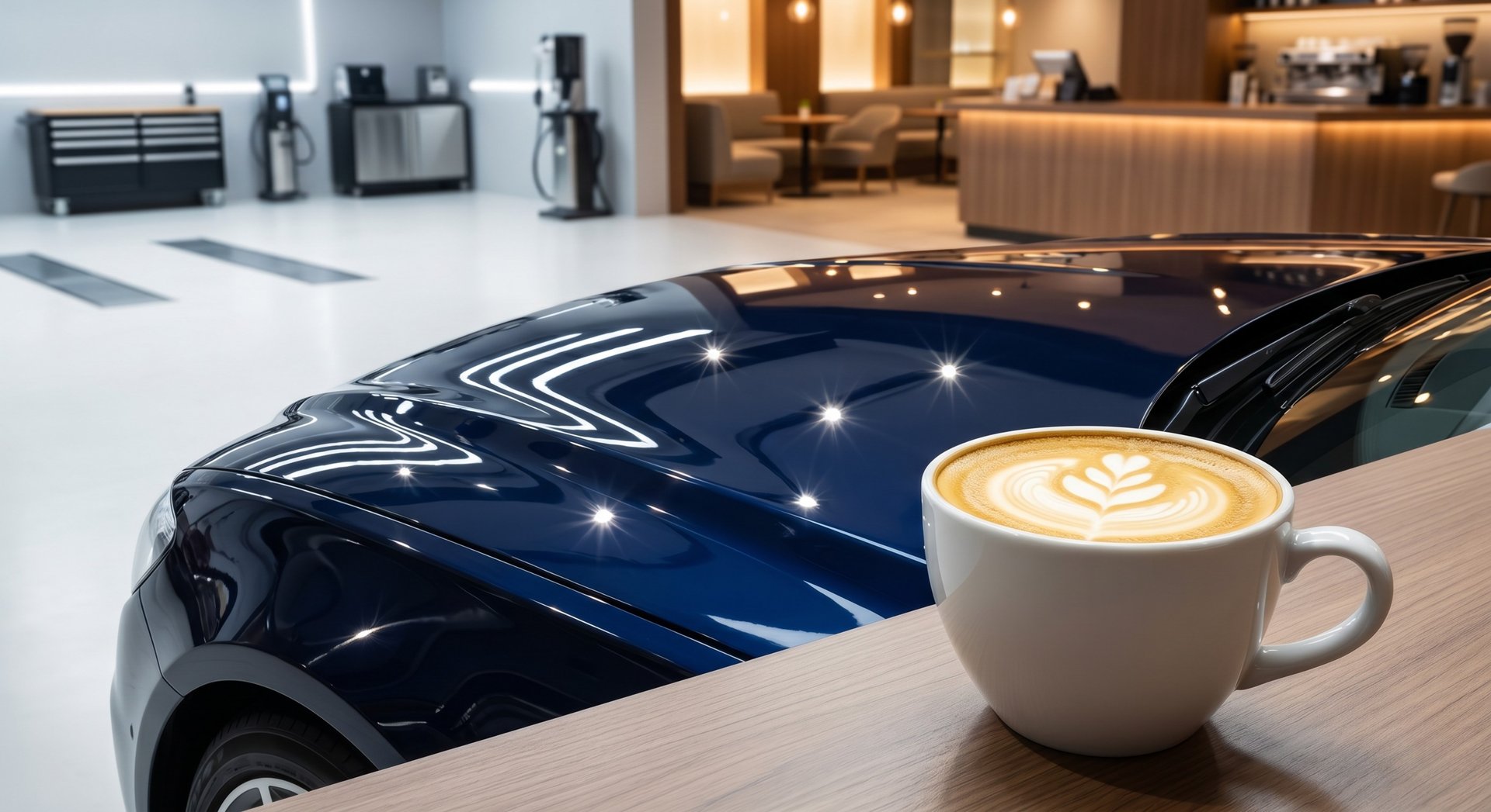 Motorglaze Franchise - Buff and Brew concept 