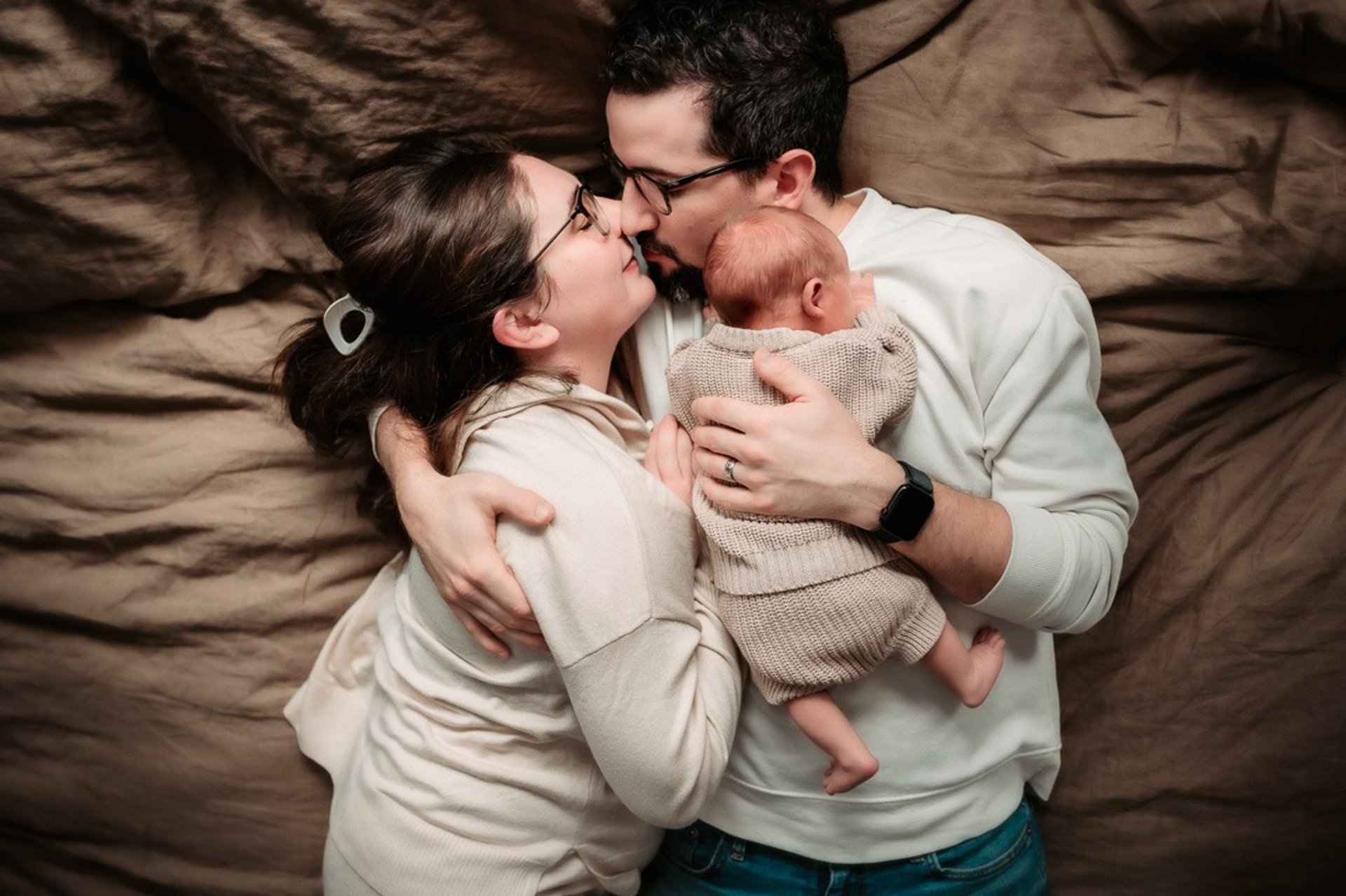 In-home newborn photo session in Duluth MN
