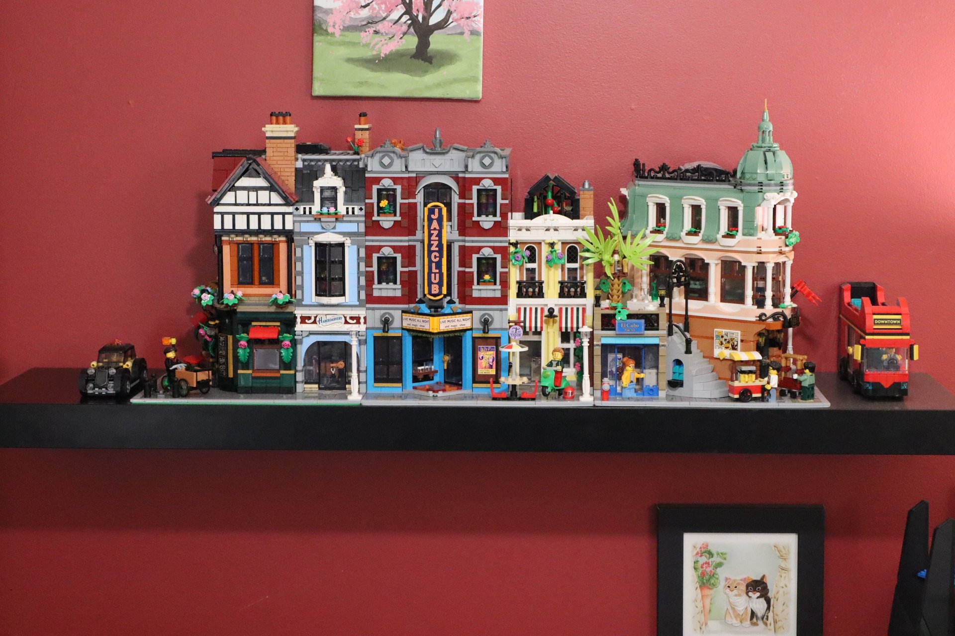 black blue and yellow textile