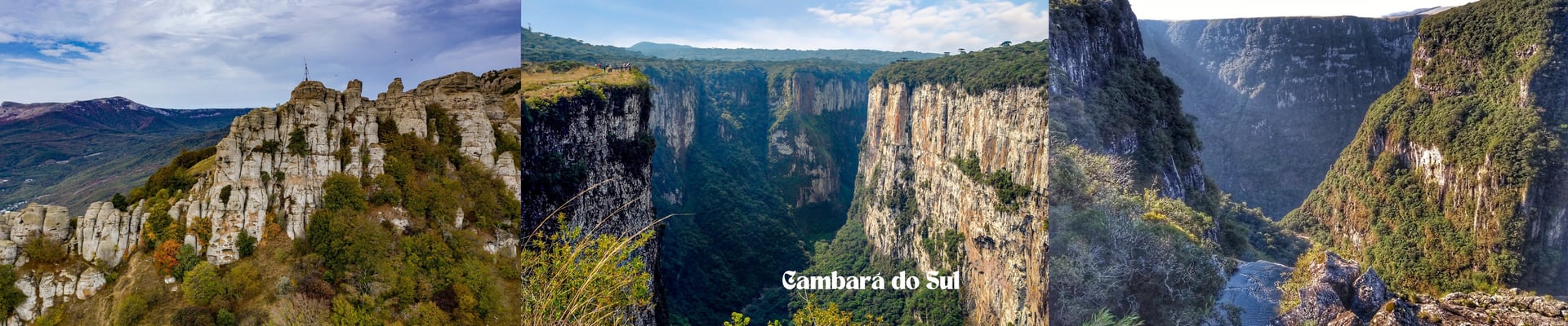 Cambará do sul no Rio grande do sul destino dos cânions, passeio balões e trilhas