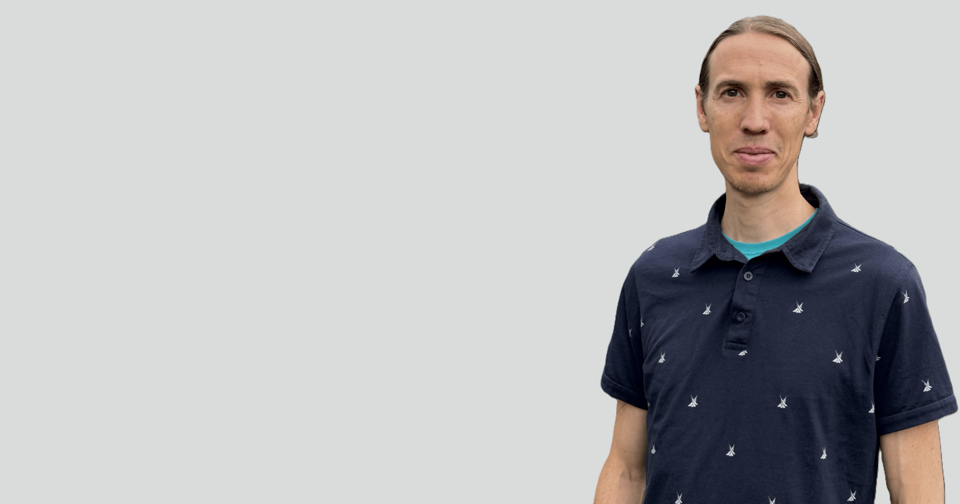 Image of Coach Chris looking at camera