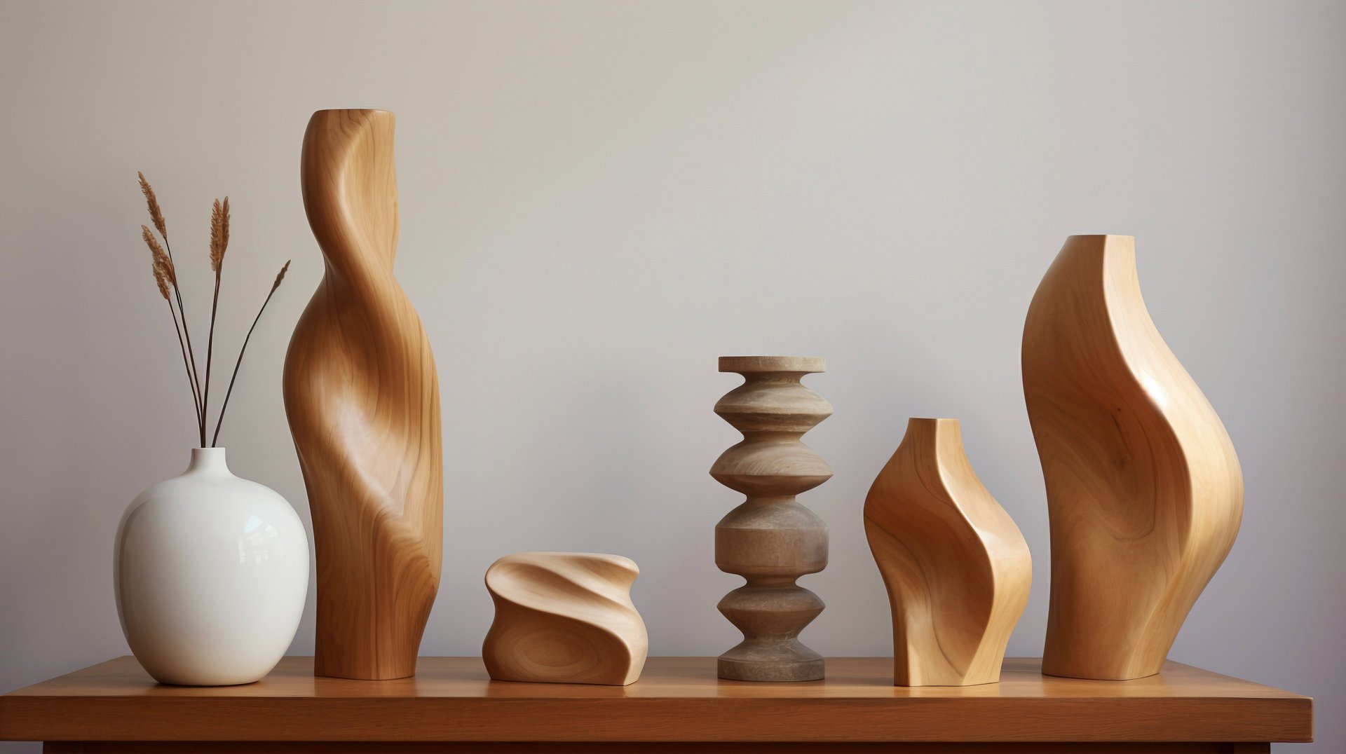 white and brown ceramic vase