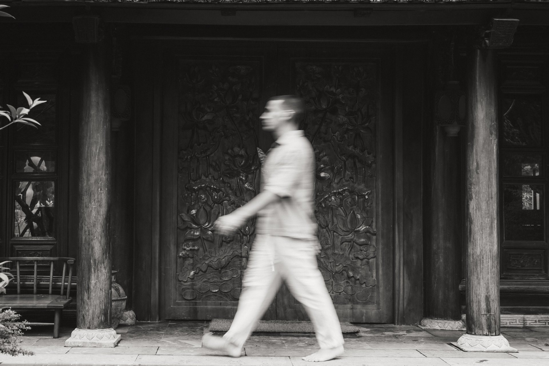 a close up of a black and brown abstract painting