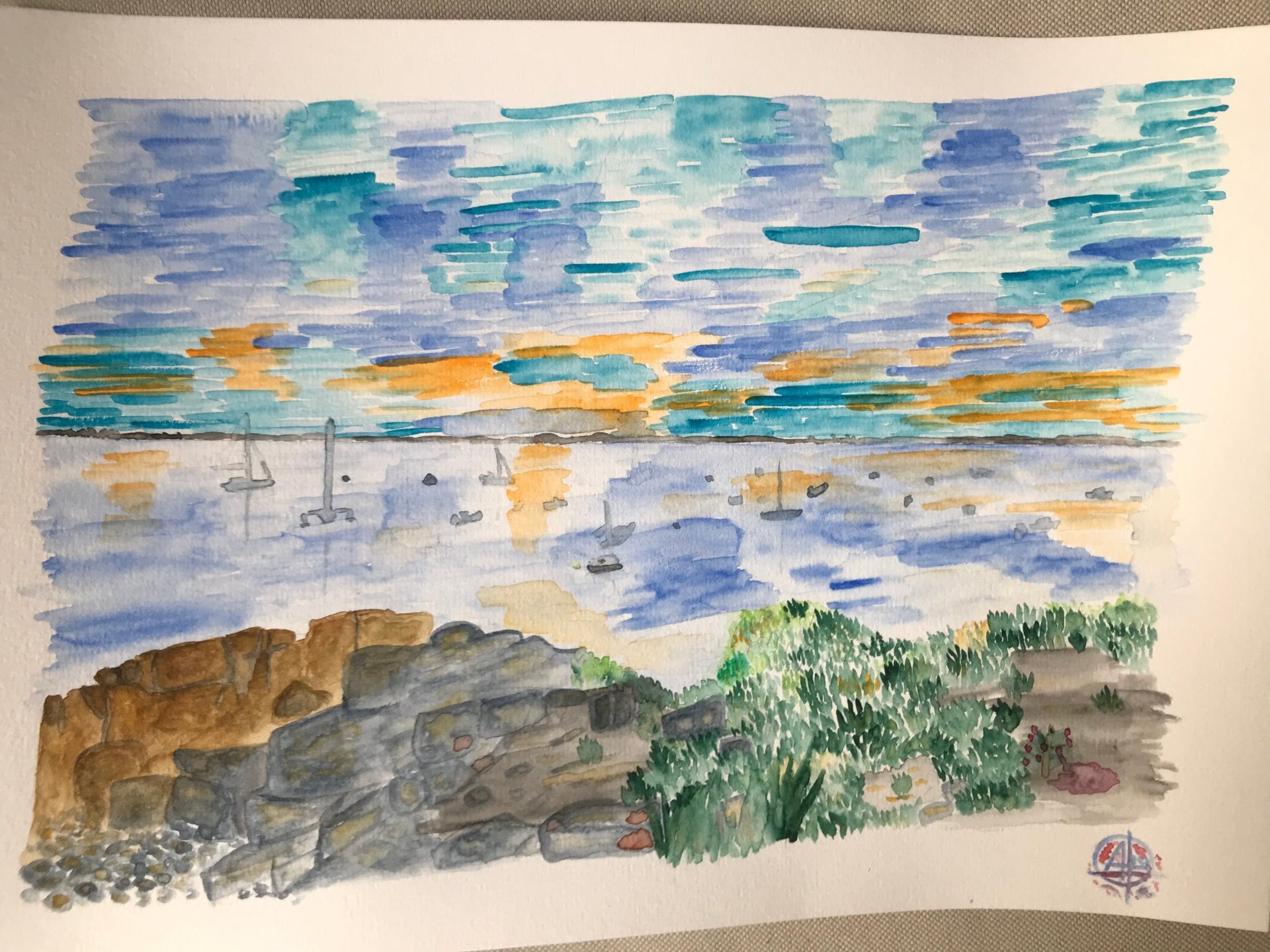 gray computer monitor