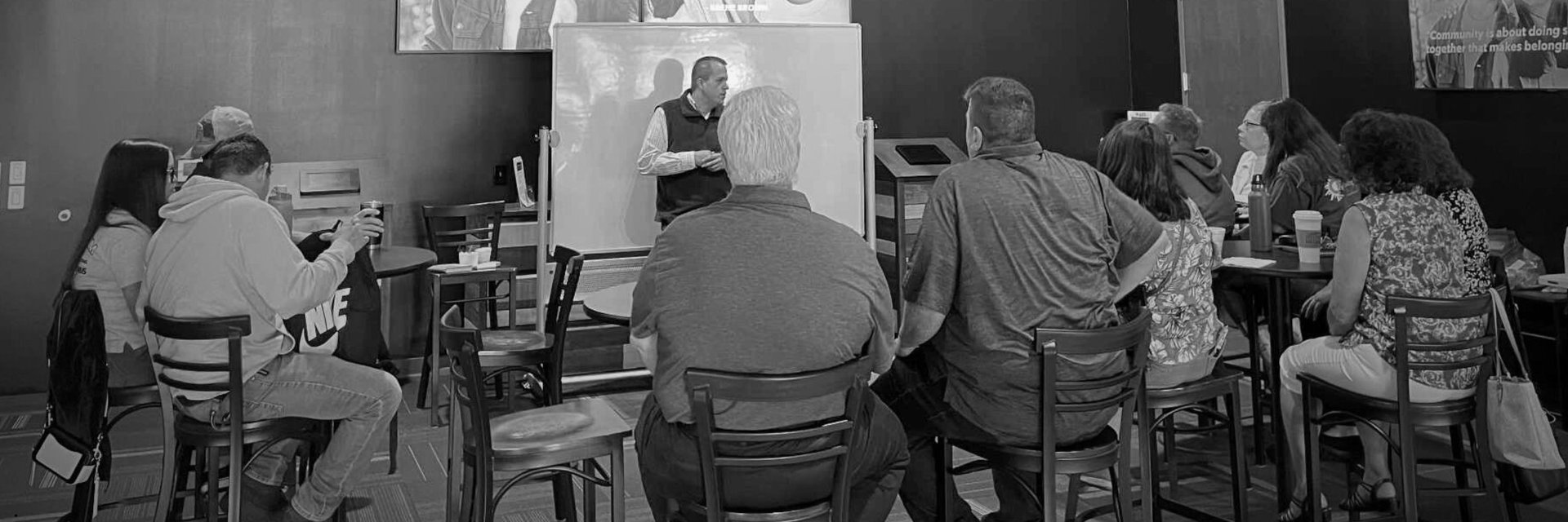 people sitting on chairs