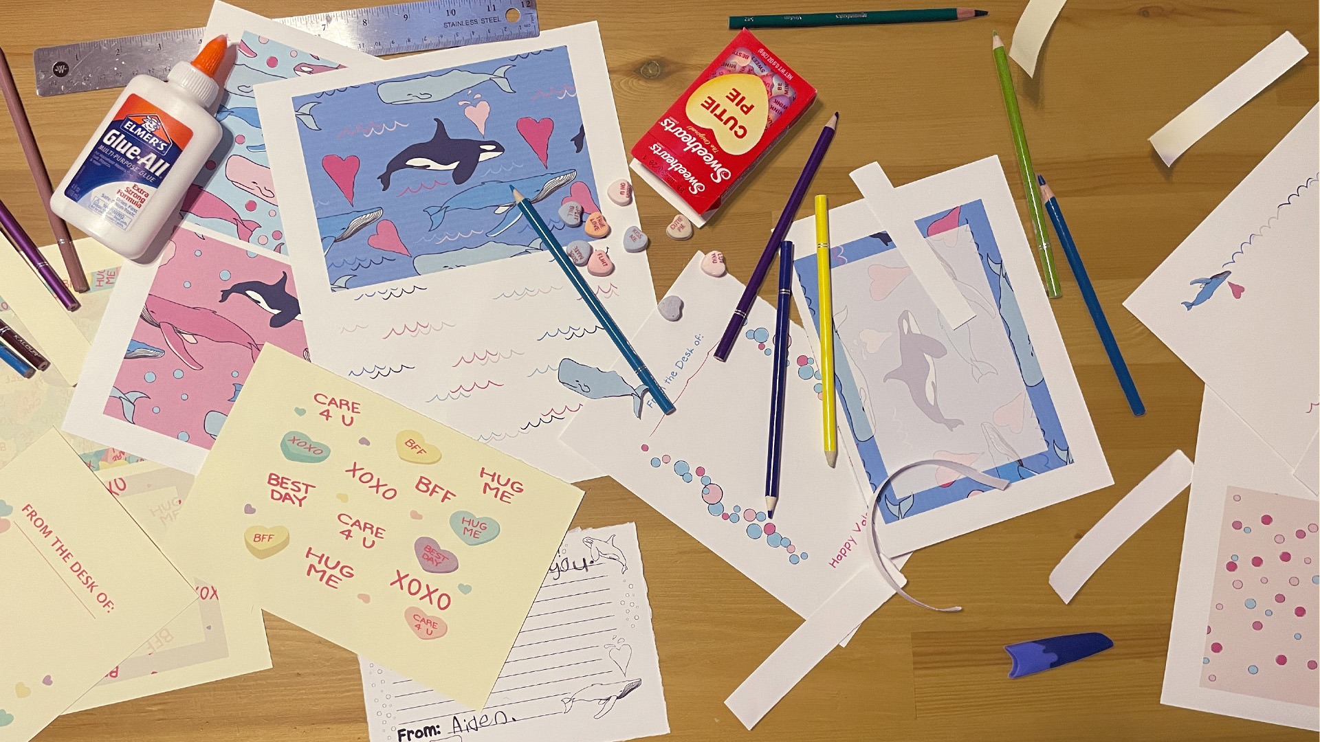 an abstract photo of a curved building with a blue sky in the background