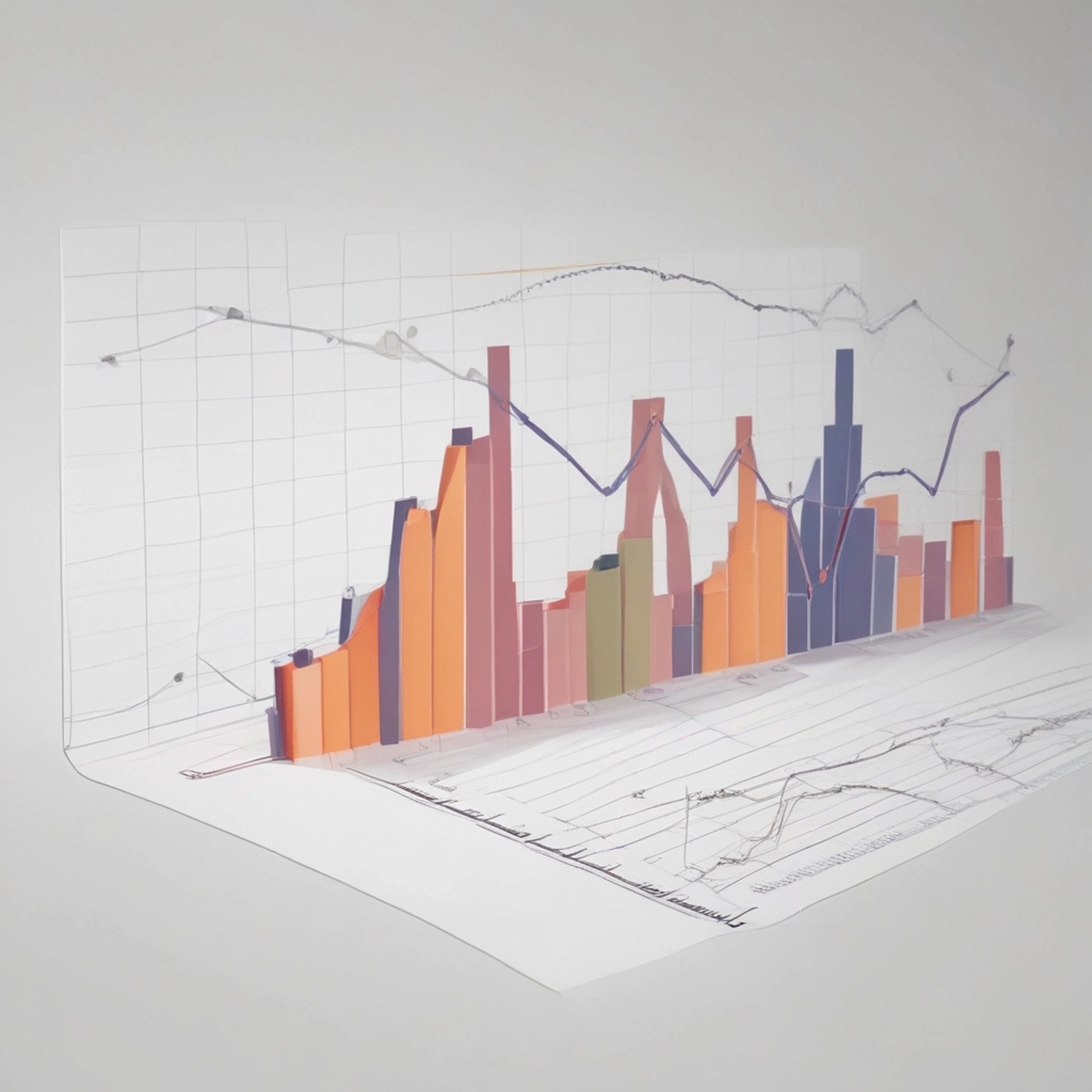 an abstract photo of a curved building with a blue sky in the background