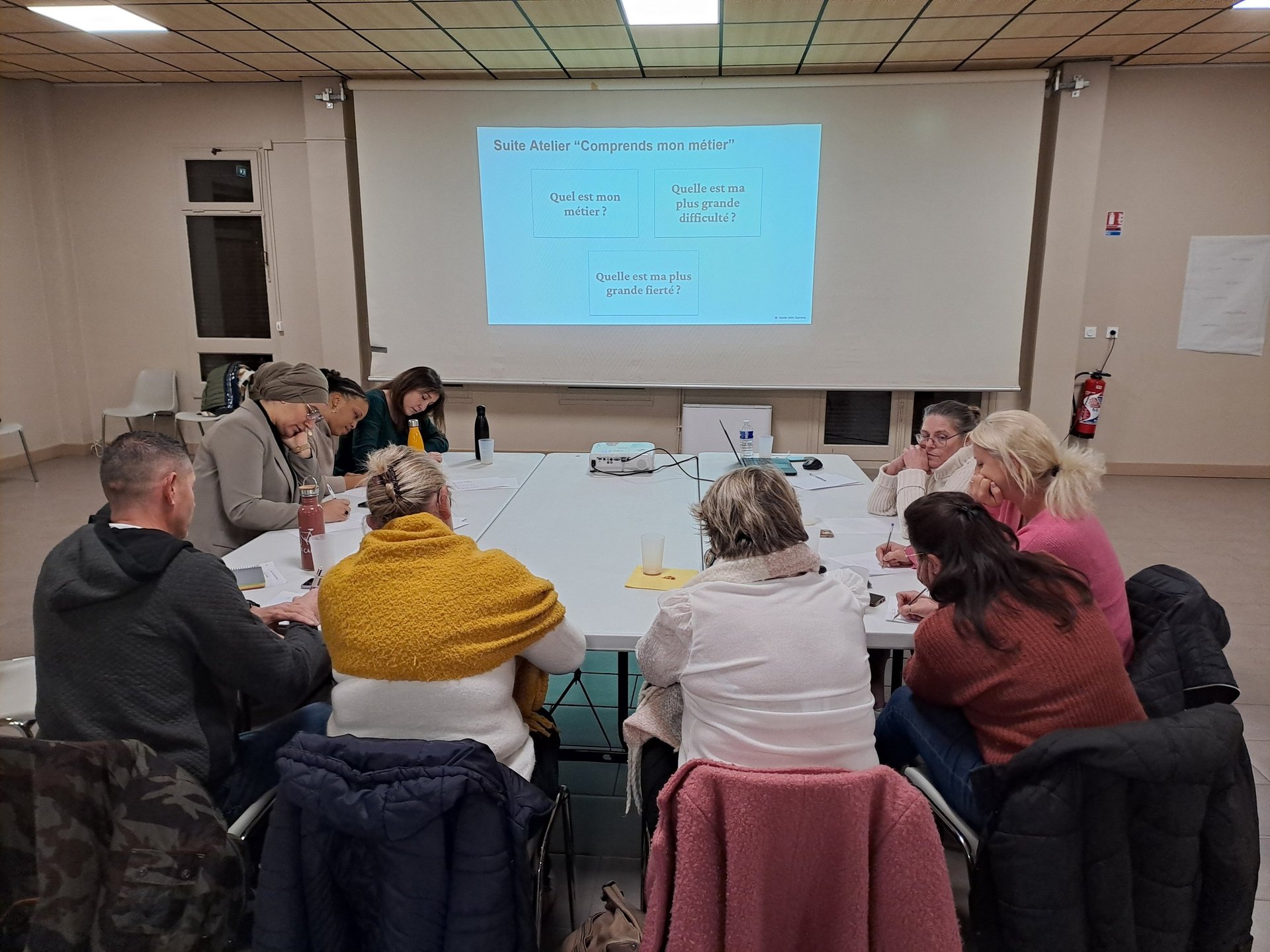 an abstract photo of a curved building with a blue sky in the background