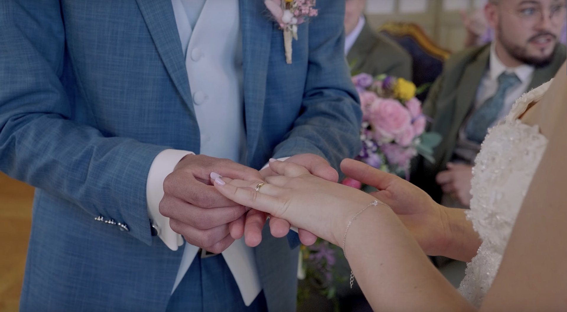 echange d'alliance film de mariage dinan