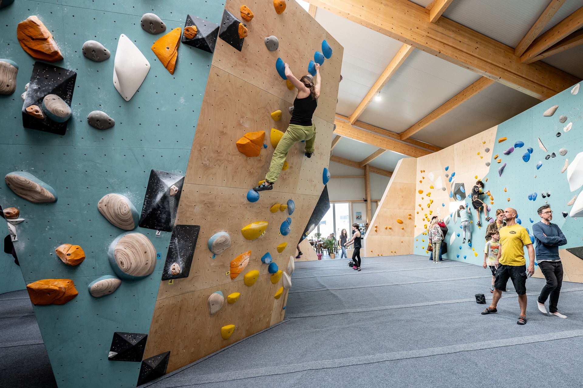 woman wearing yellow long-sleeved dress under white clouds and blue sky during daytime